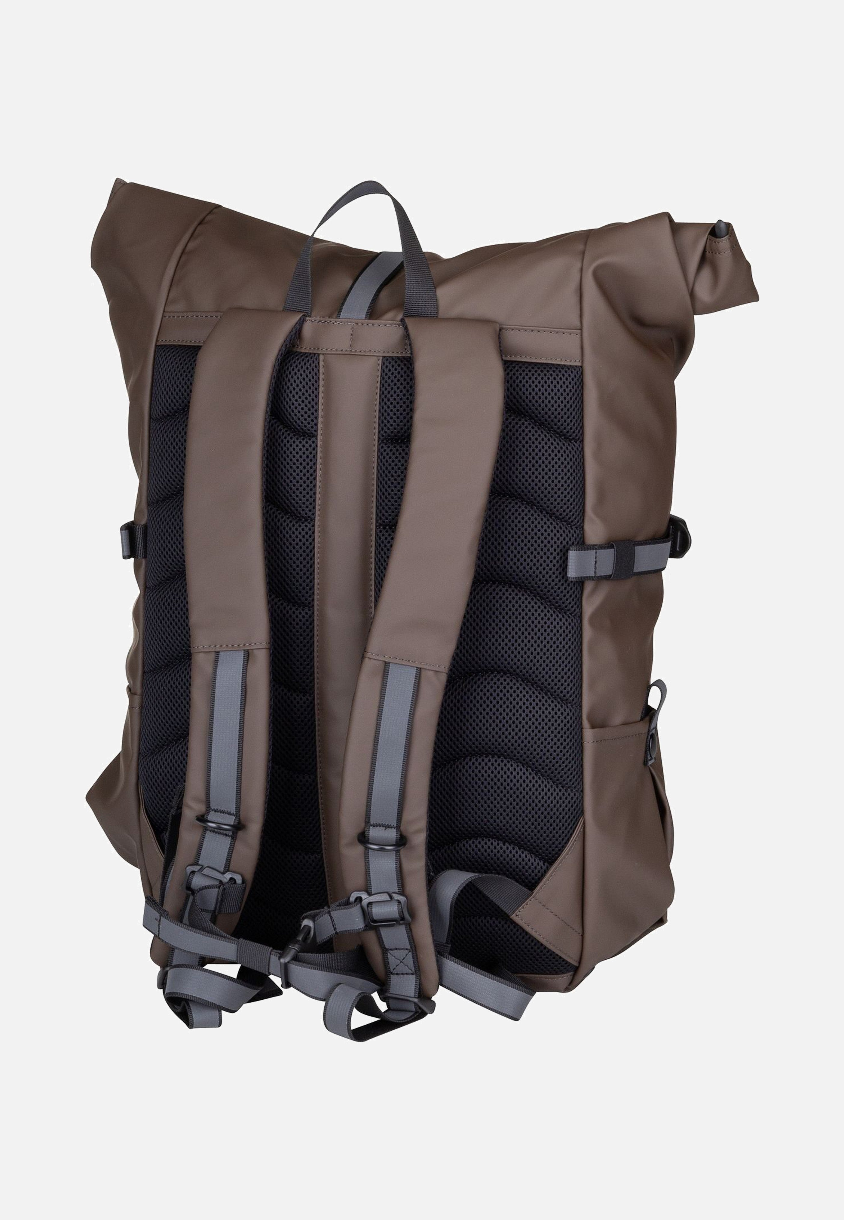 Sandqvist - Ruben 2.0 Brown - Rolltop Backpack | Neutral-Image