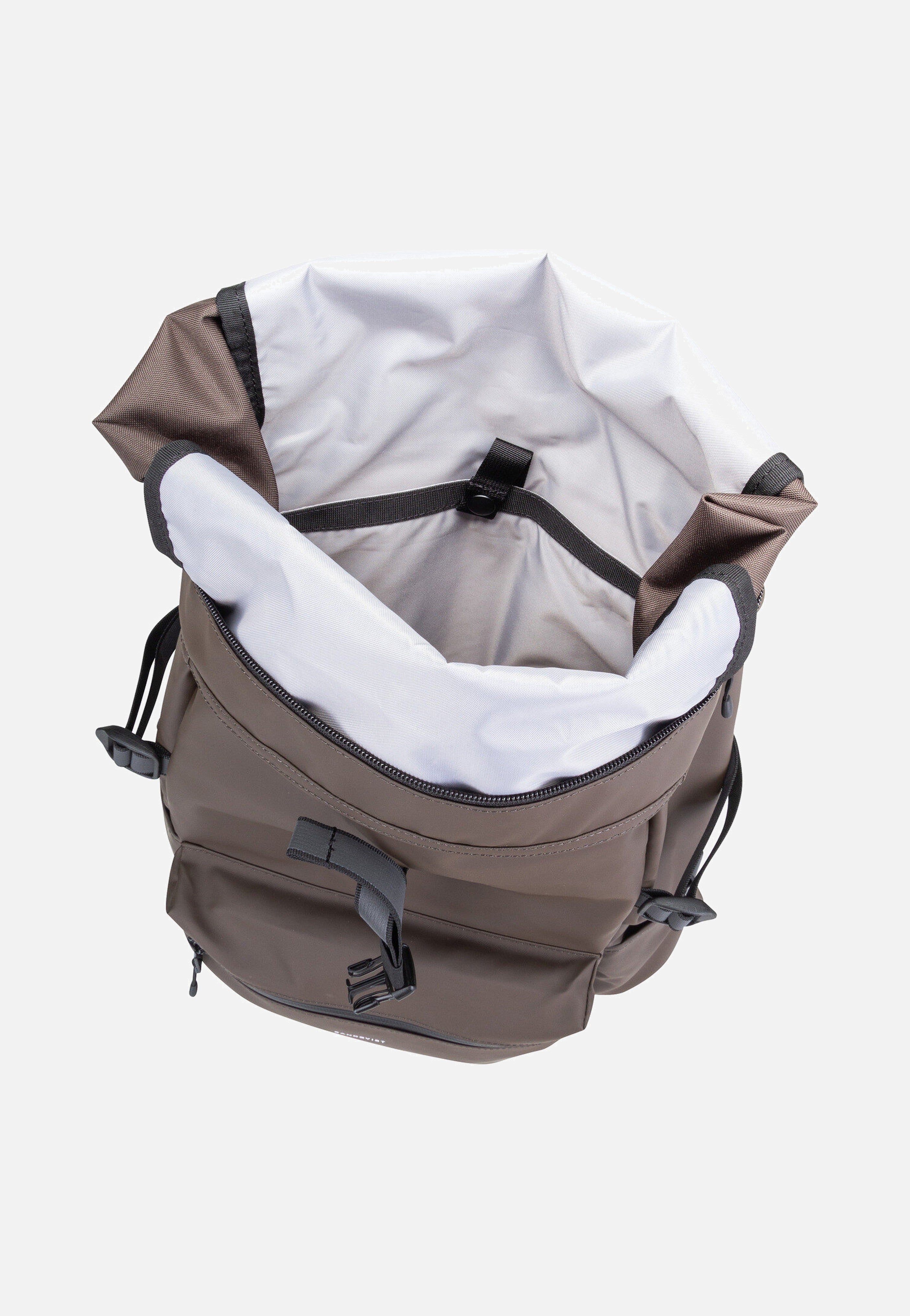 Sandqvist - Ruben 2.0 Brown - Rolltop Backpack | Neutral-Image
