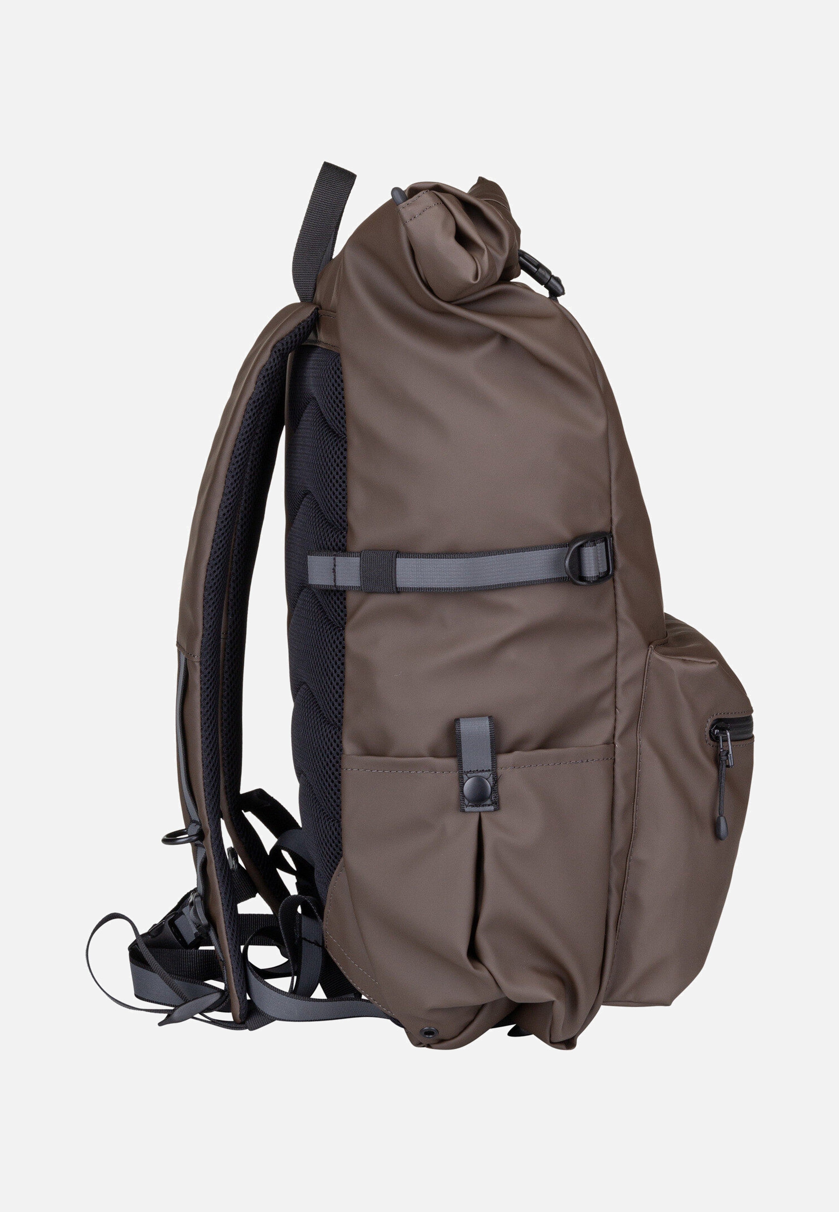 Sandqvist - Ruben 2.0 Brown - Rolltop Backpack | Neutral-Image