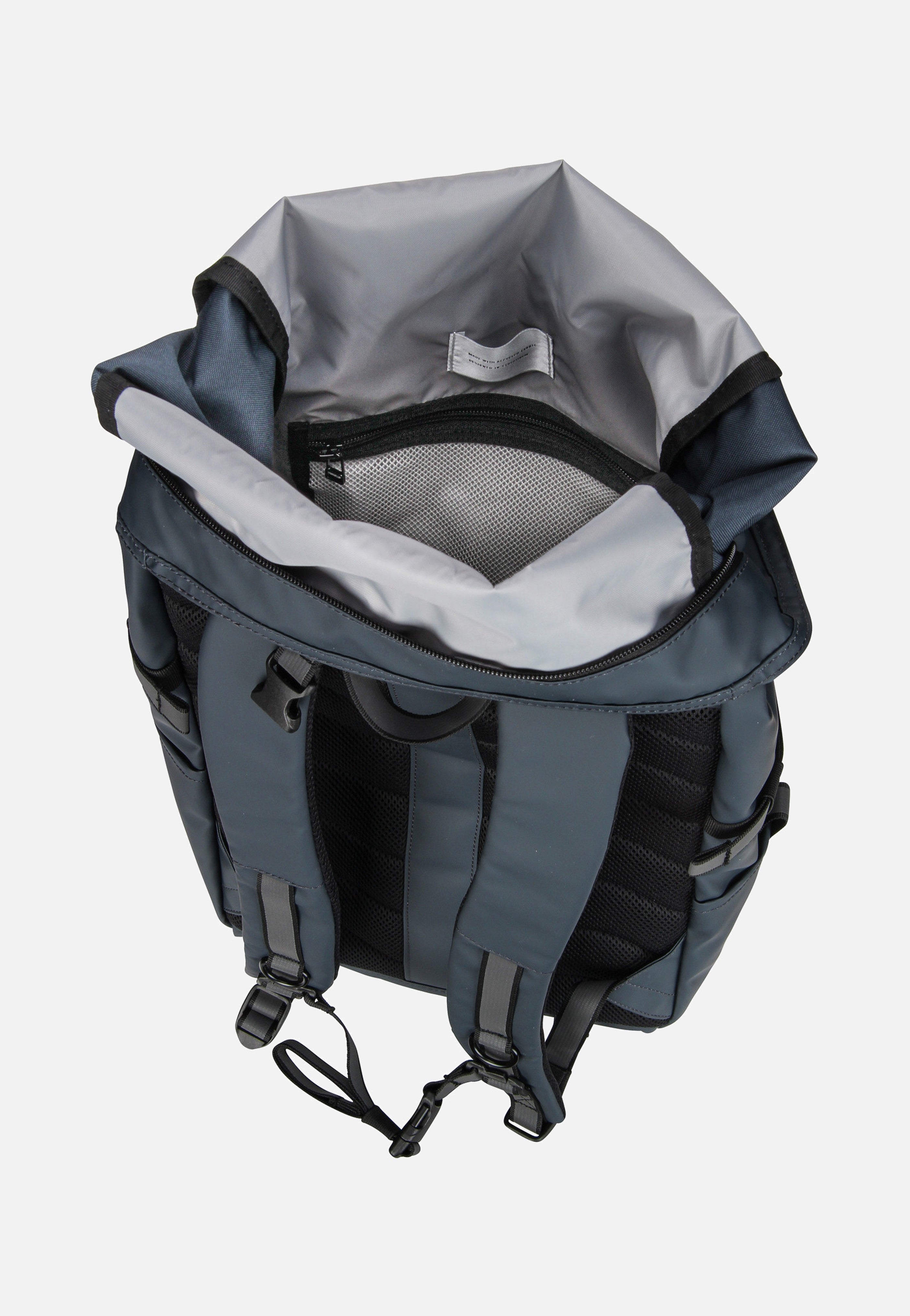 Sandqvist - Ruben 2.0 Navy - Rolltop Backpack | Neutral-Image
