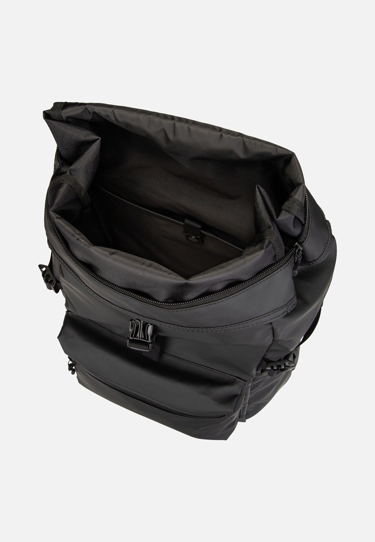 Sandqvist Stream Rolltop Backpack L Black Rucksack