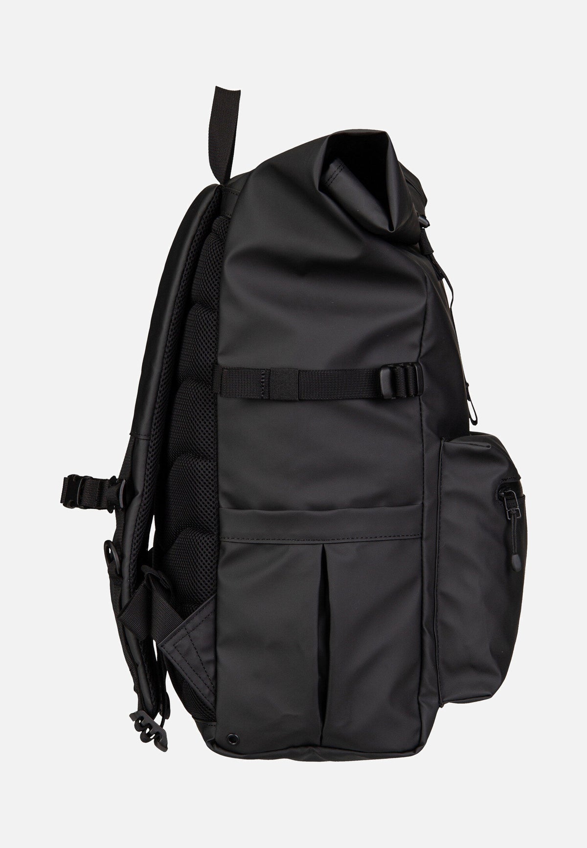 Sandqvist Stream Rolltop Backpack L Black Rucksack