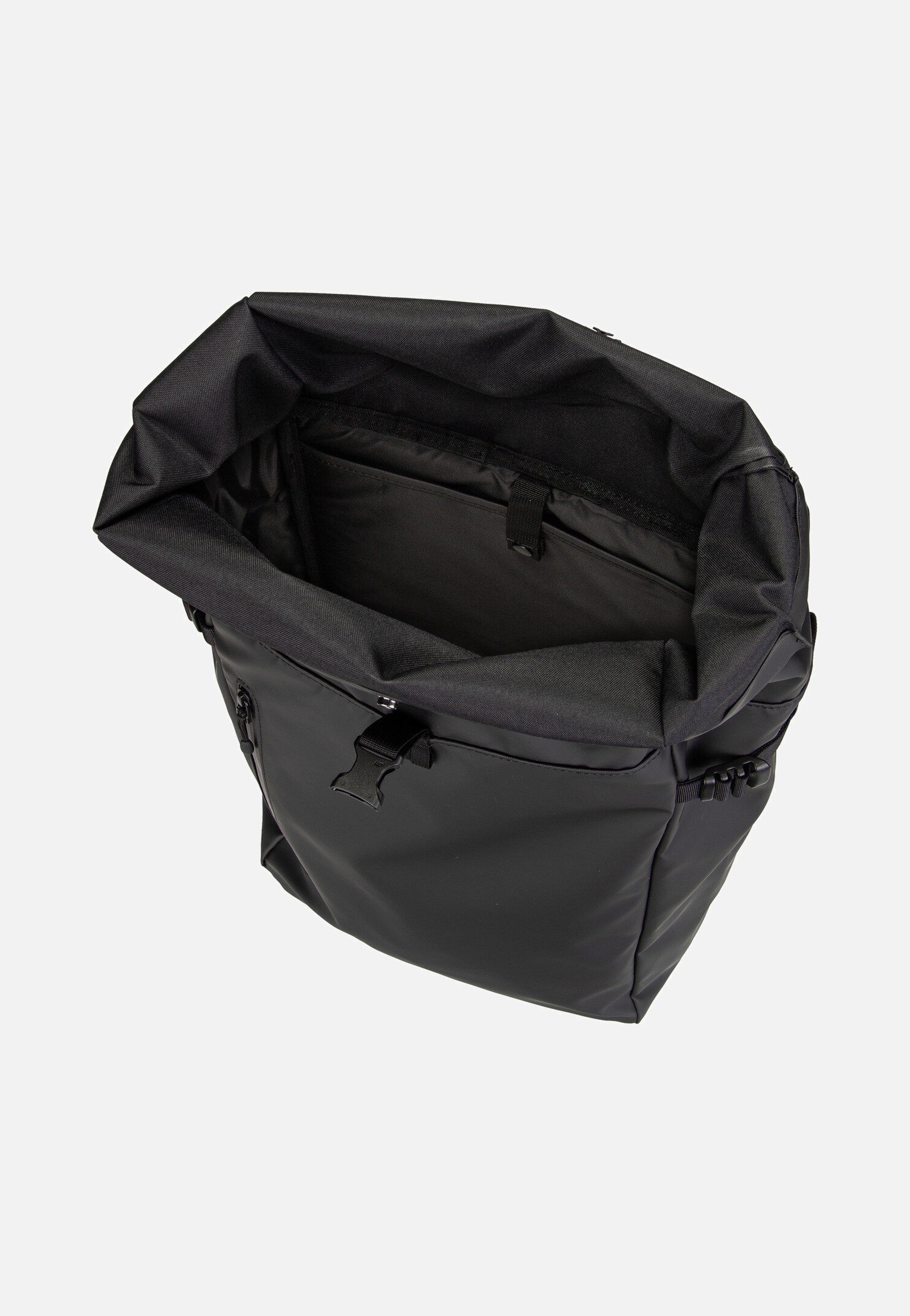 Sandqvist - Stream Slim Rolltop L Black - Backpack | Neutral-Image