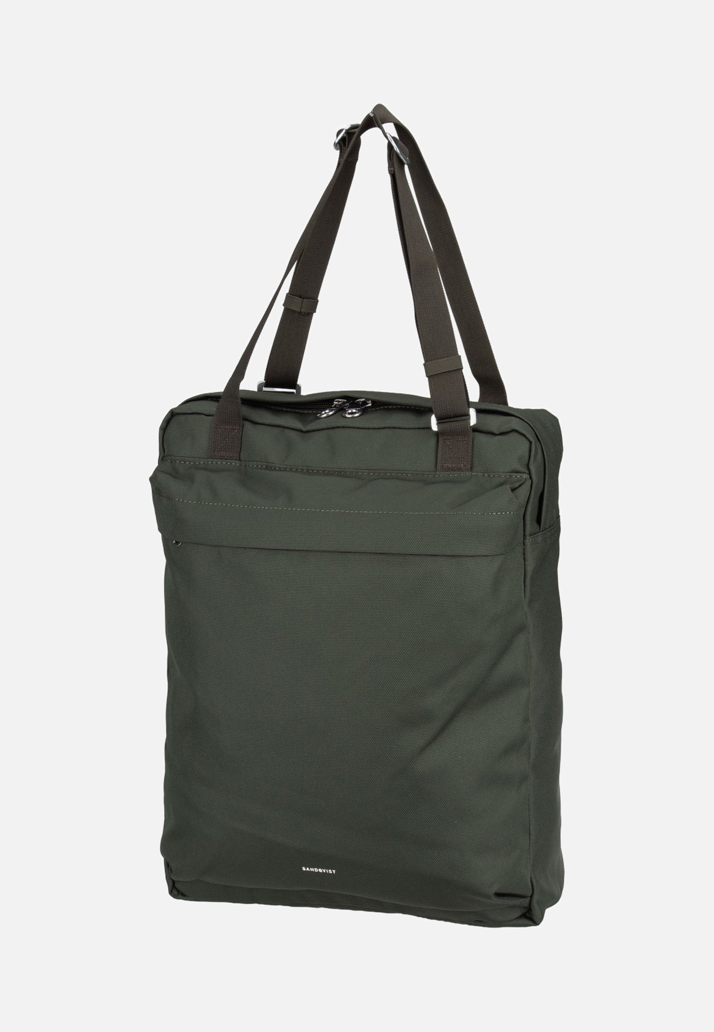 Sandqvist Go 2-Way Tote Dawn Green Rucksack