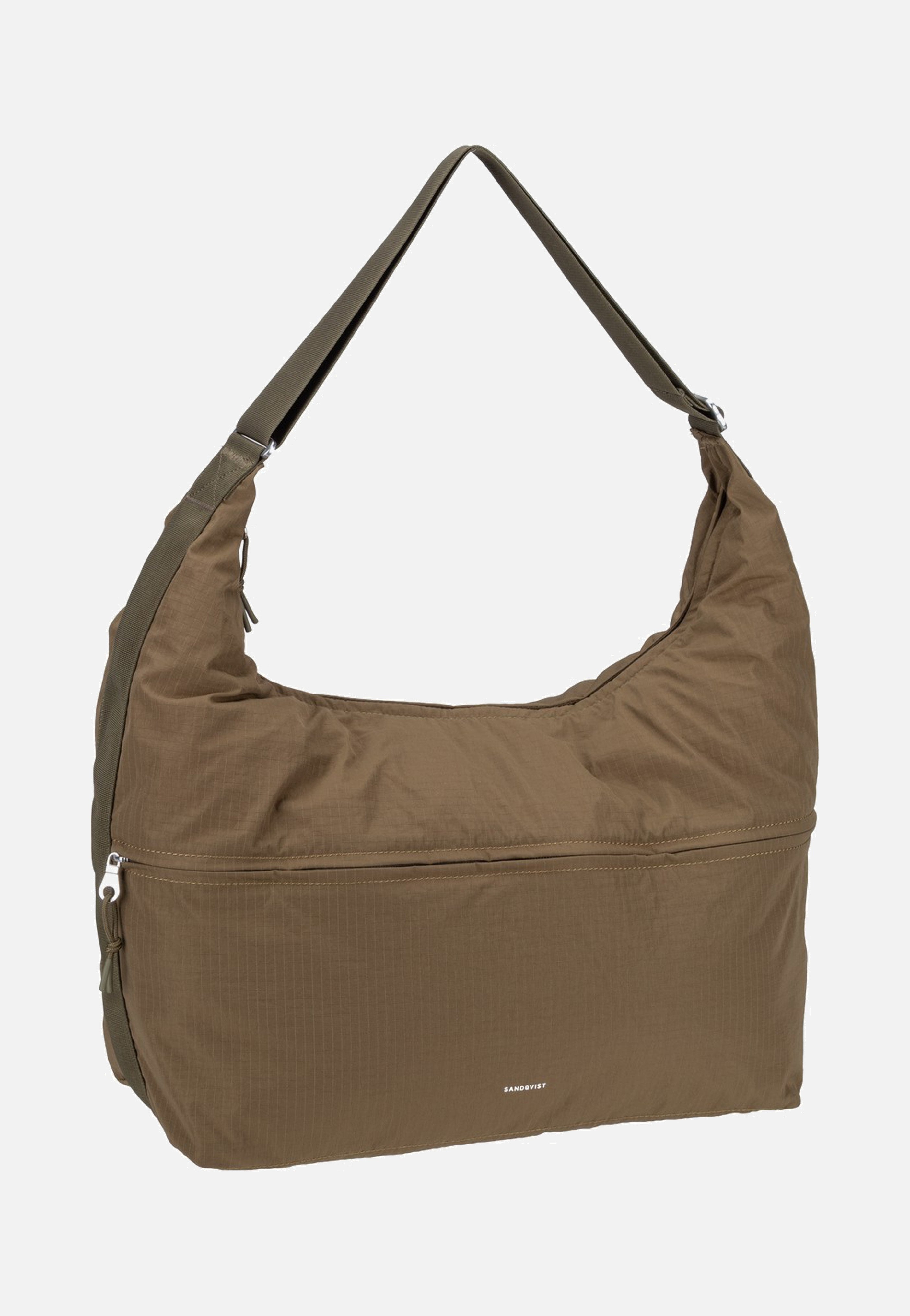 Sandqvist Grid Shoulder 805 Olive Schultertasche