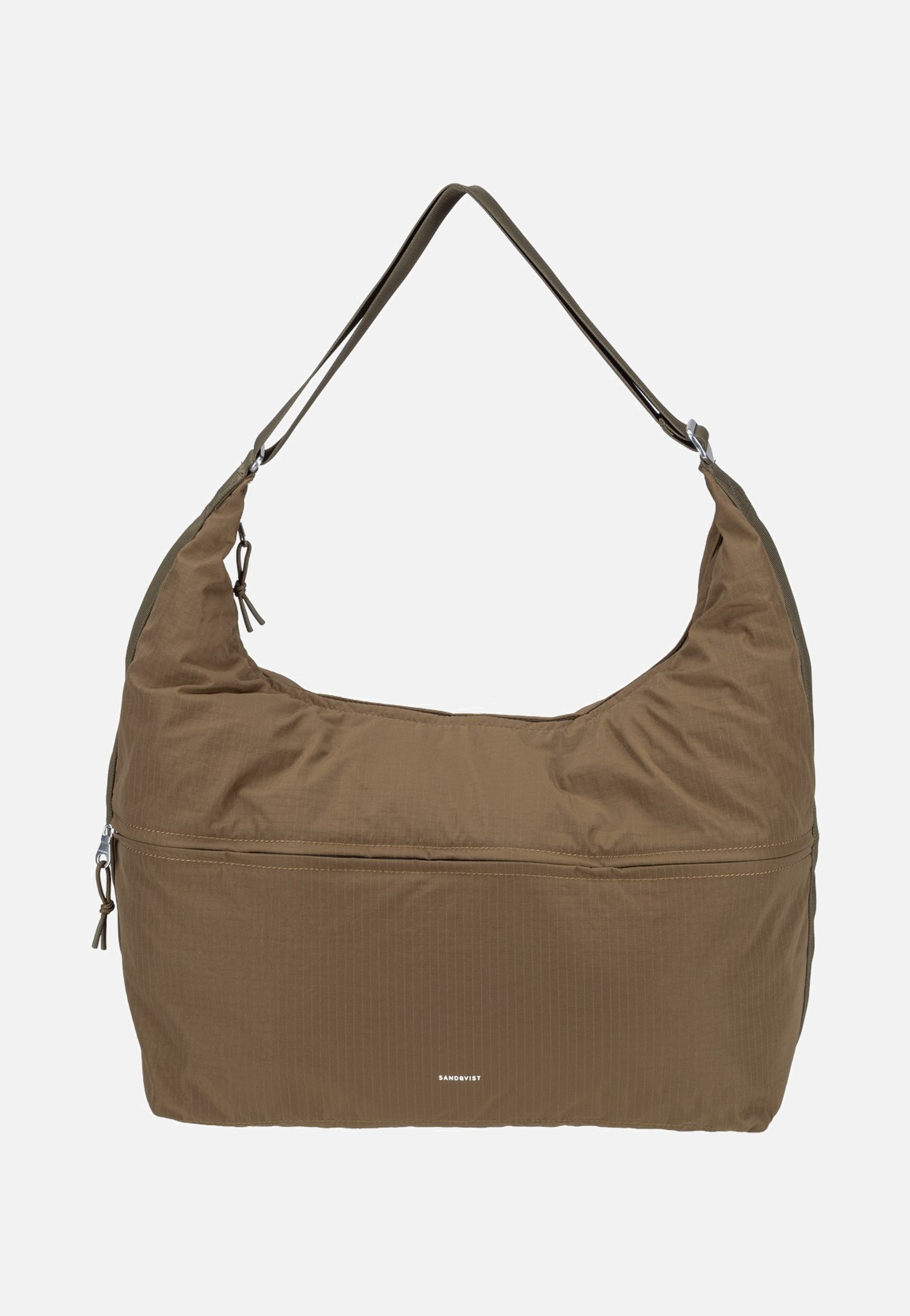 Sandqvist Grid Shoulder 805 Olive Schultertasche
