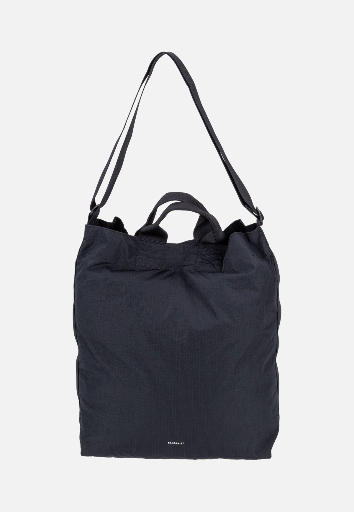 Sandqvist Grid Shoulder 904 Black Hobo Bag