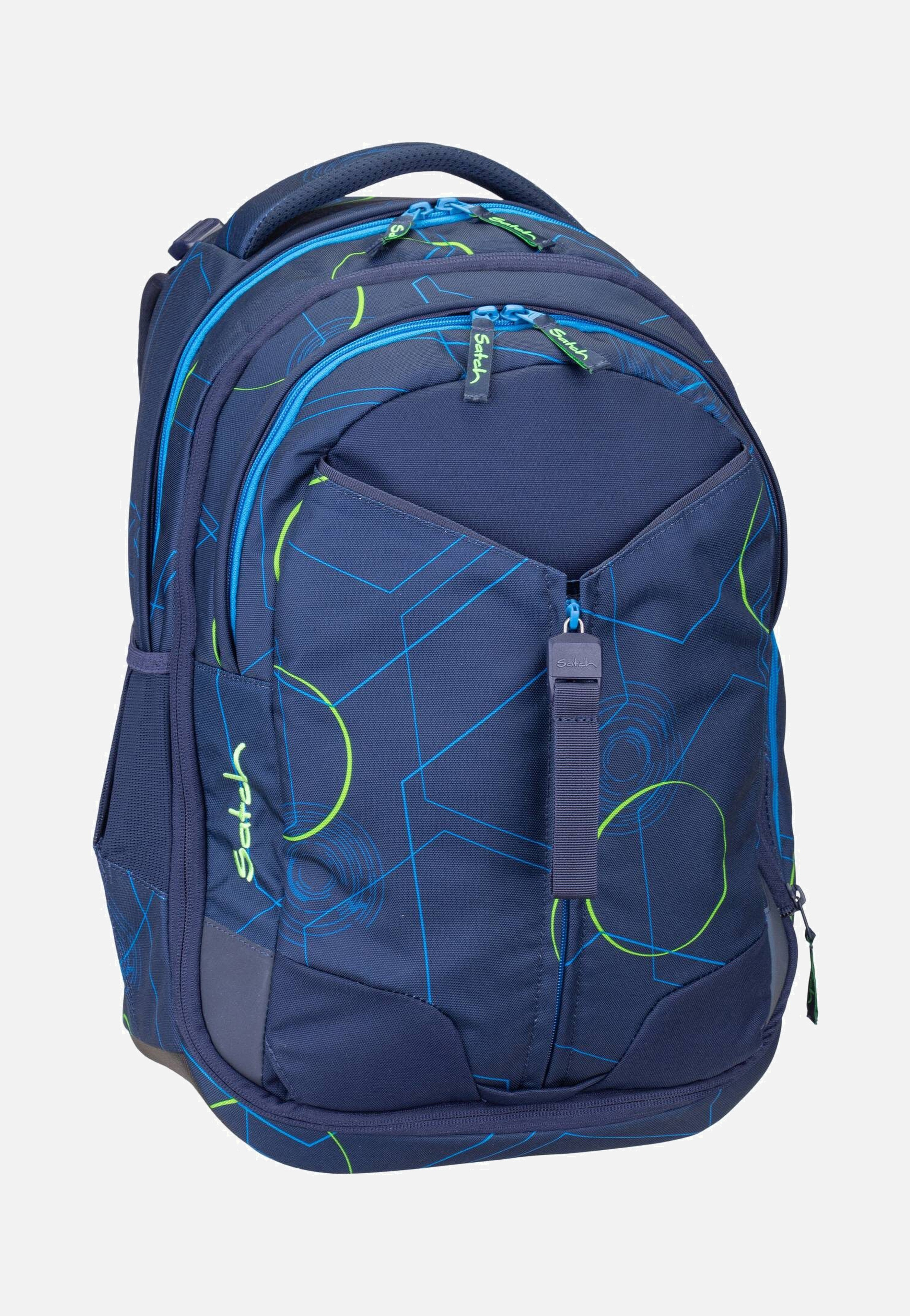 satch satch Match Blue Tech School Bag