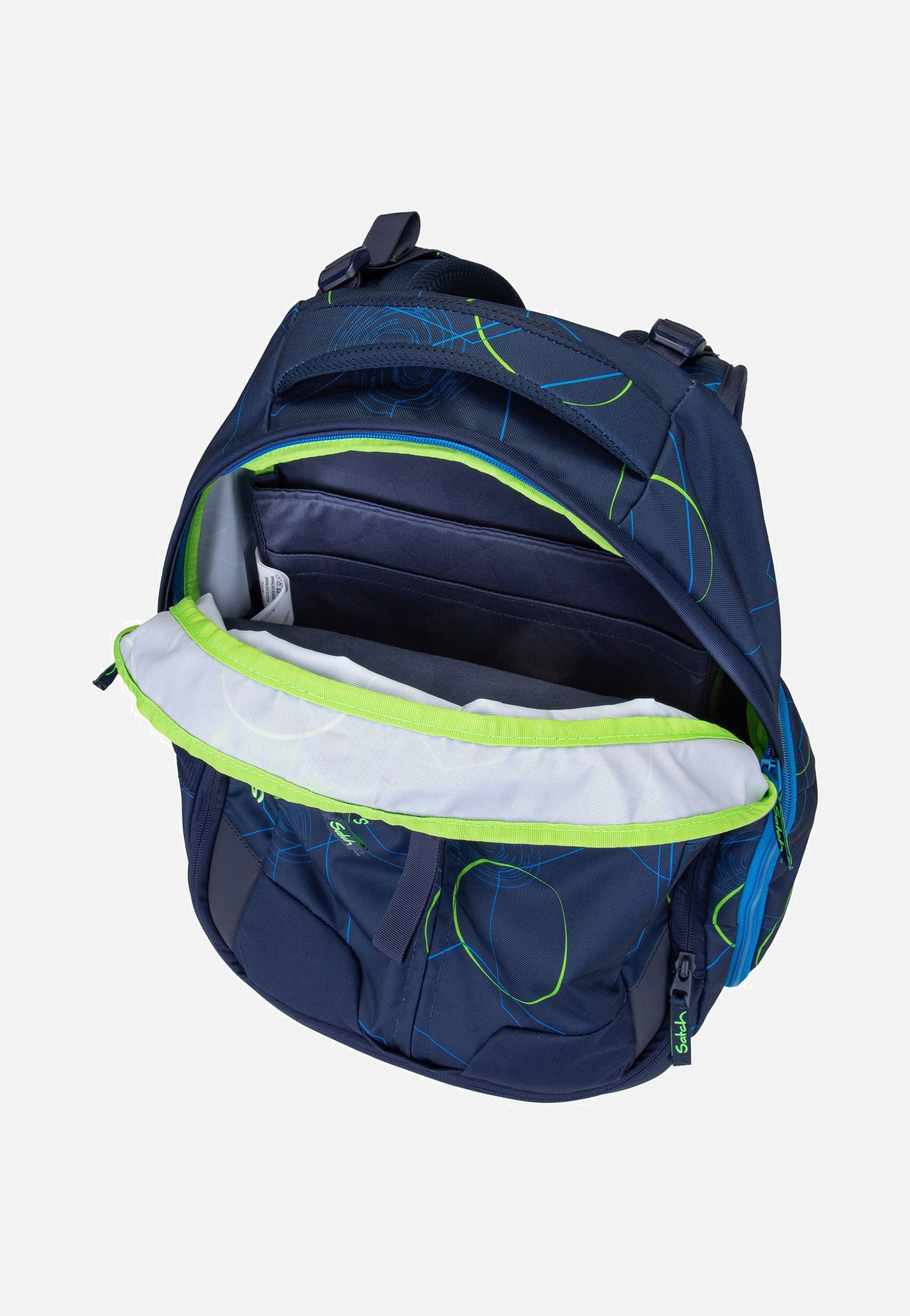 satch satch Match Blue Tech School Bag