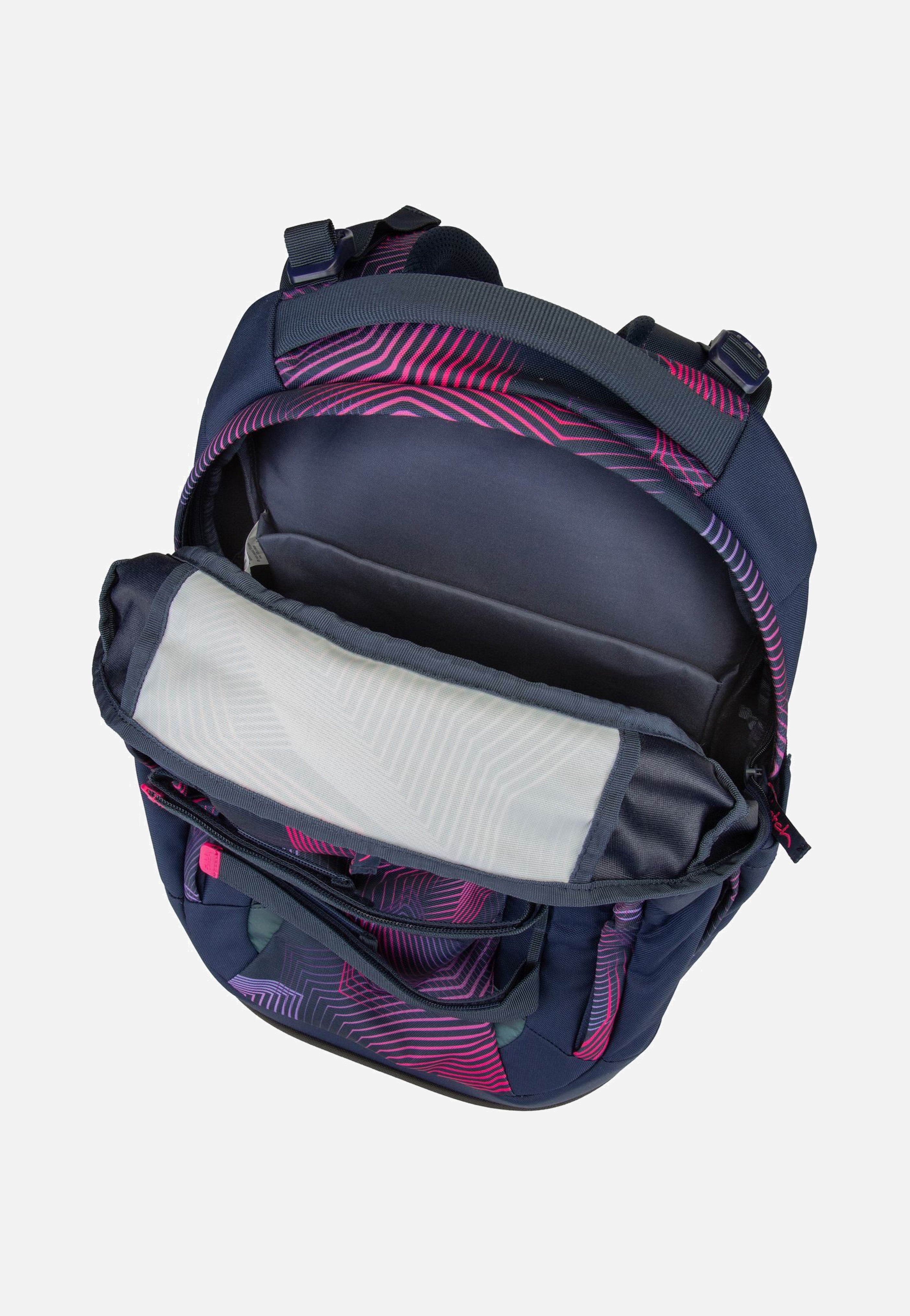 satch satch Pack Seismic Pink School Bag