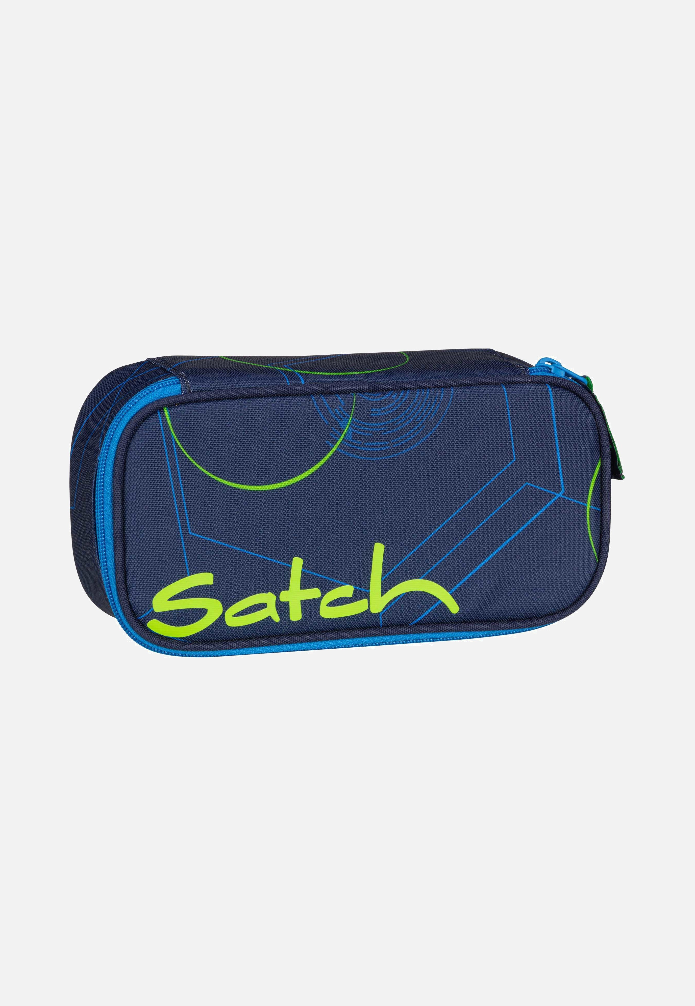 satch satch Schlamperbox Blue Tech Pencil Case