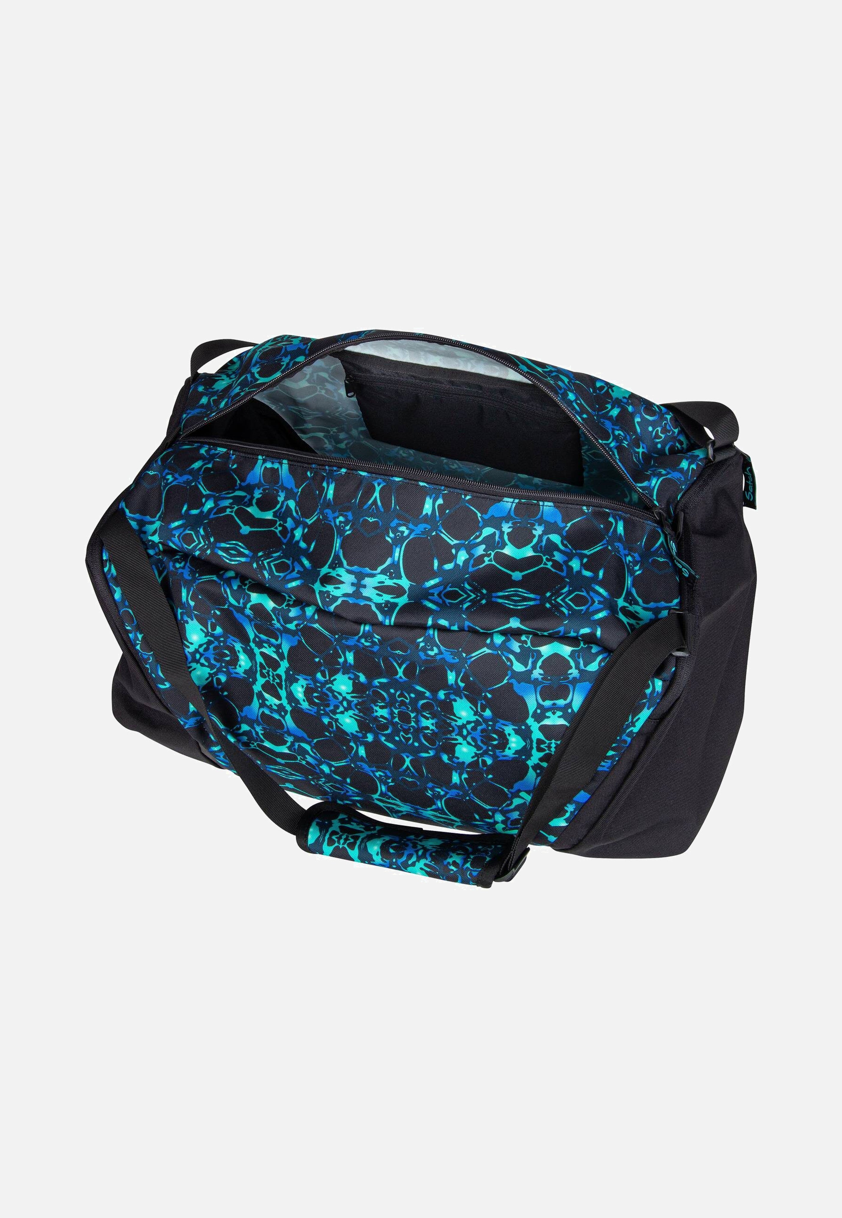 satch satch Sporttasche Caleido Blue Dufflebag