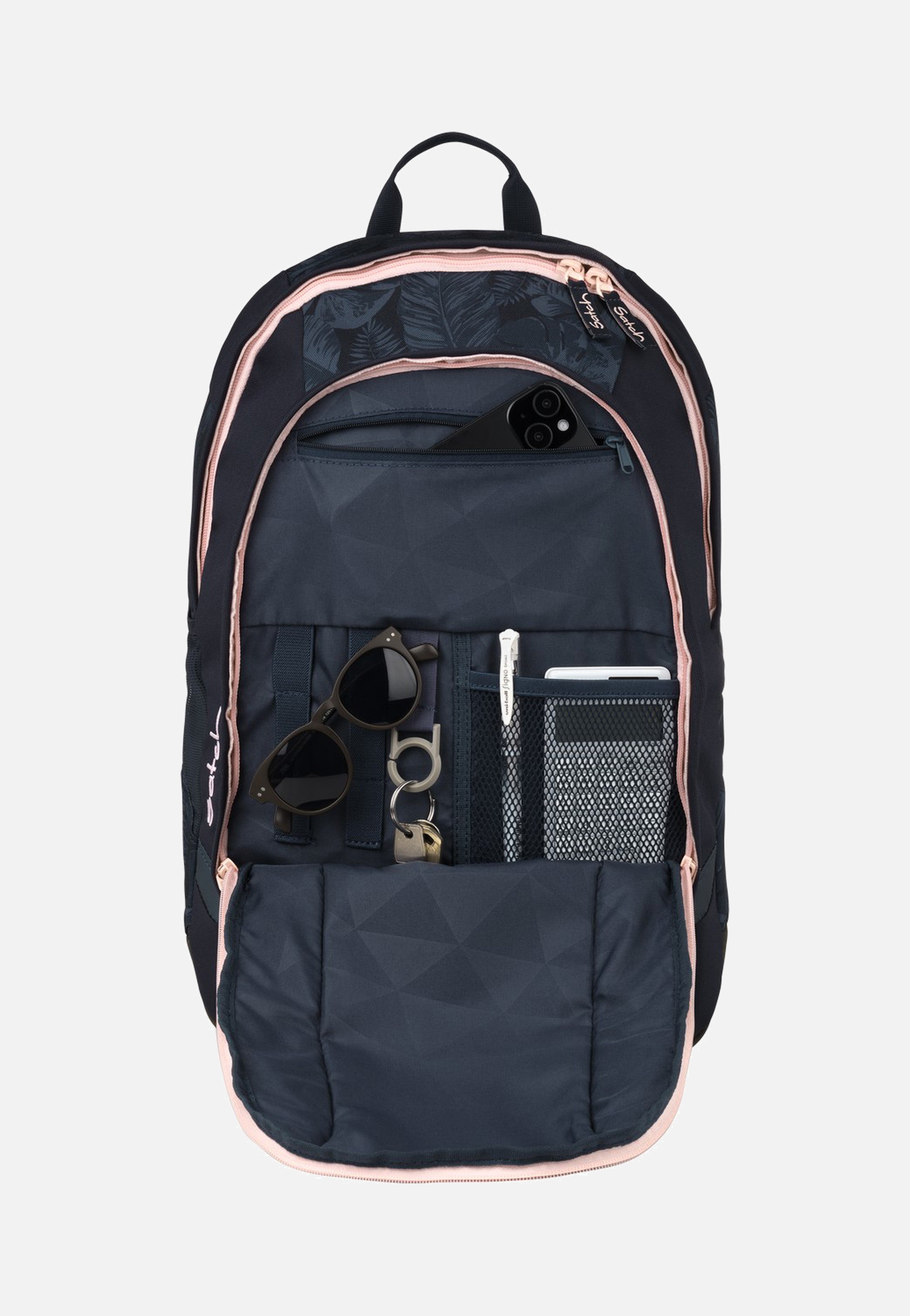 satch Air Midnight Jungle School Bag