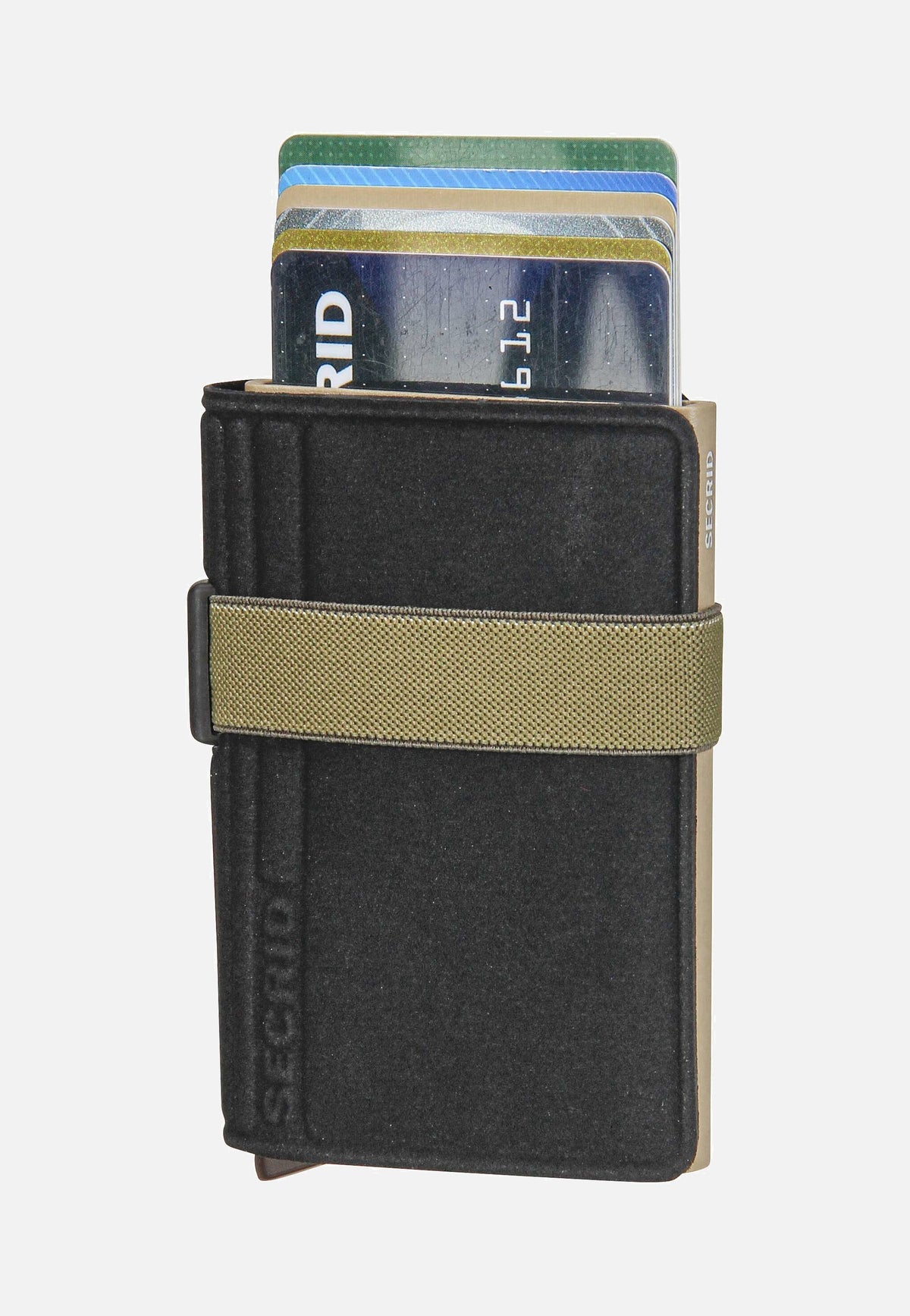 Secrid Bandwallet LIBA Black-Olive Portemonnaie