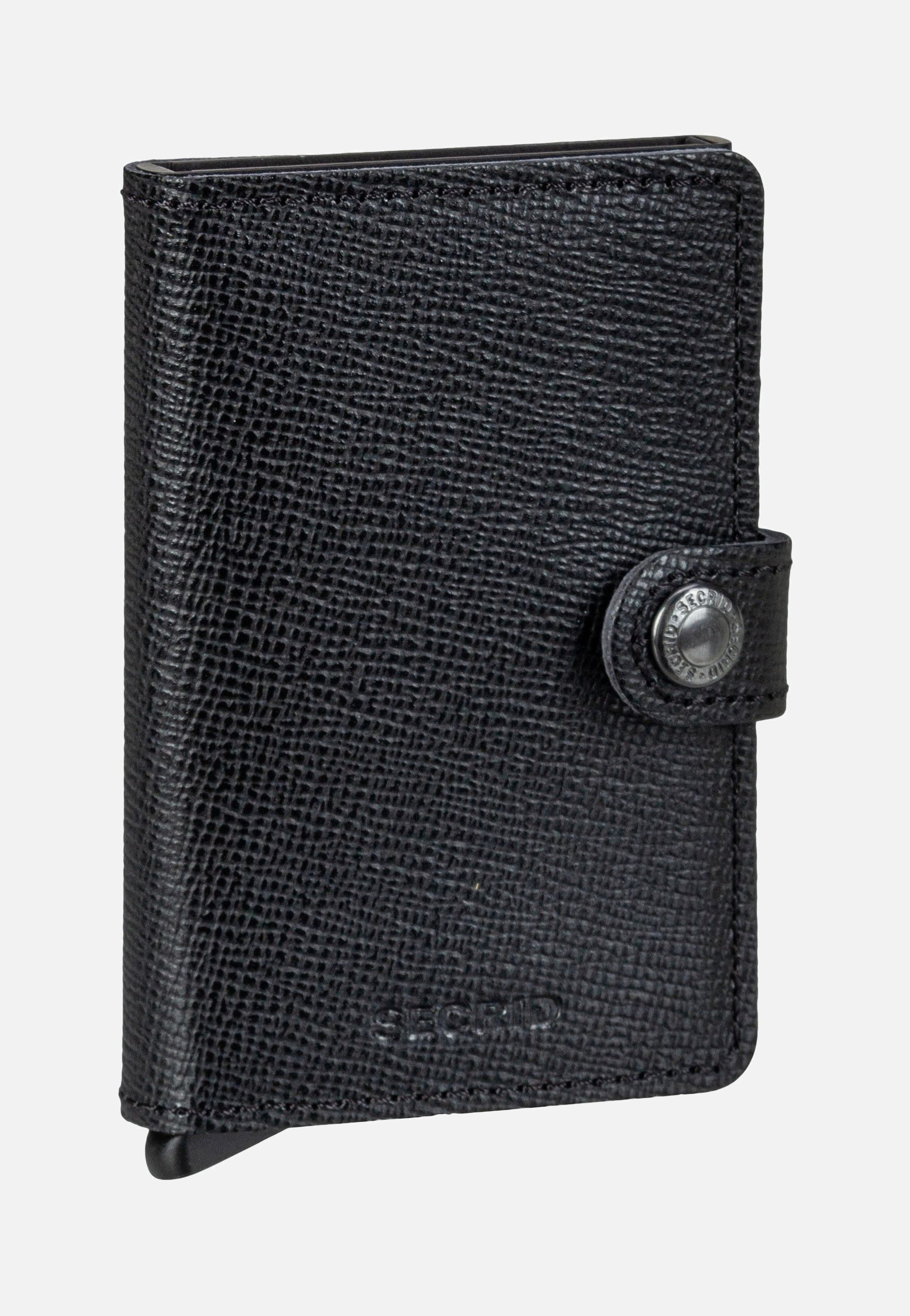 Secrid Miniwallet Crisple Black Portemonnaie