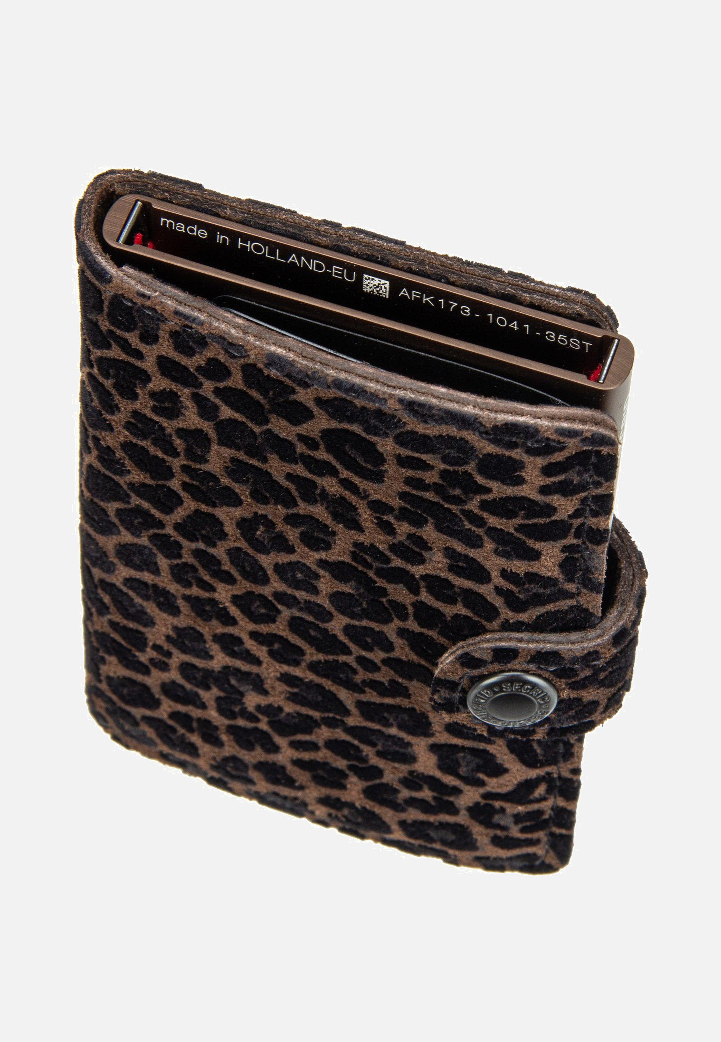 Secrid Miniwallet Leo Brown Portemonnaie