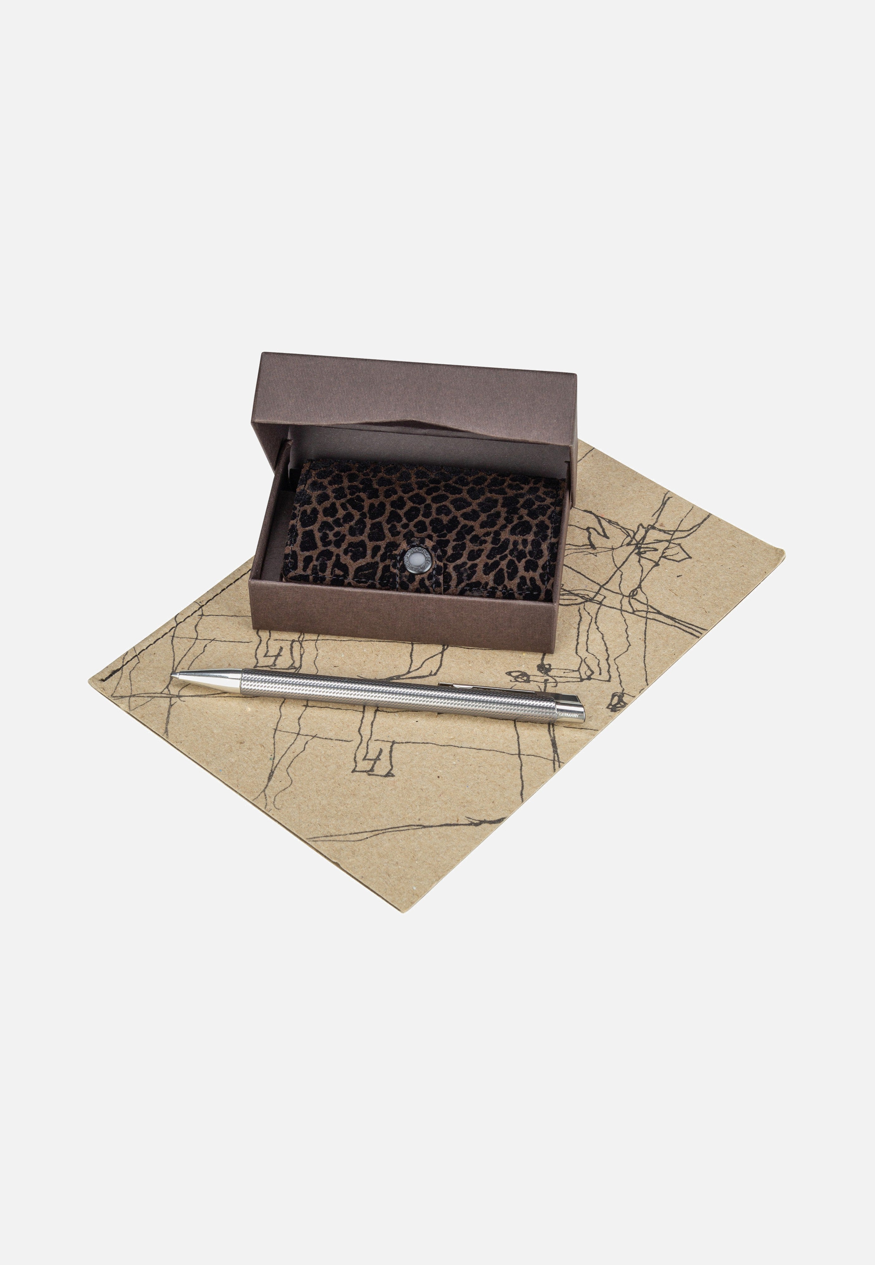 Secrid Miniwallet Leo Brown Portemonnaie
