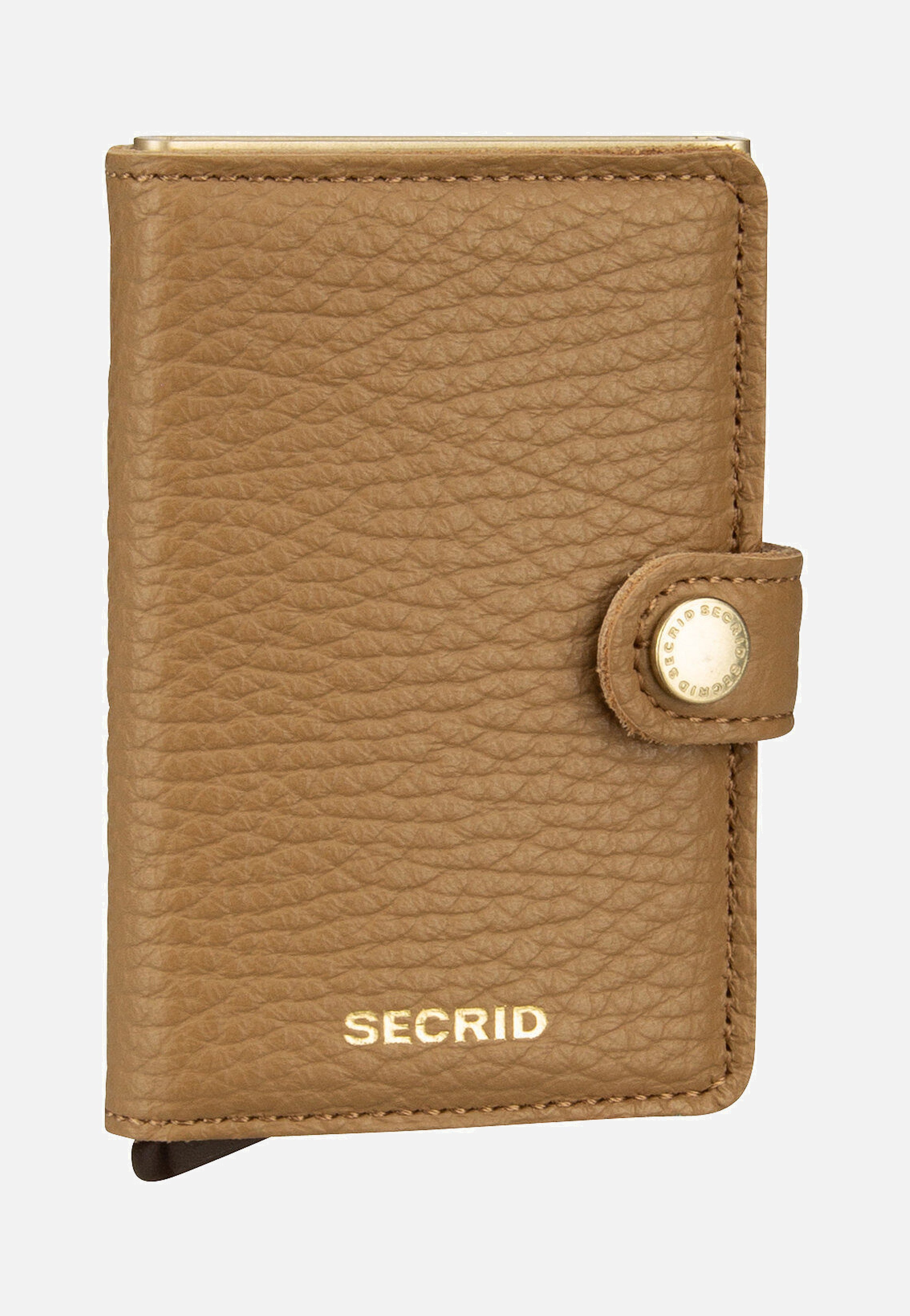 Secrid Miniwallet Pebble Cappuccino Portemonnaie