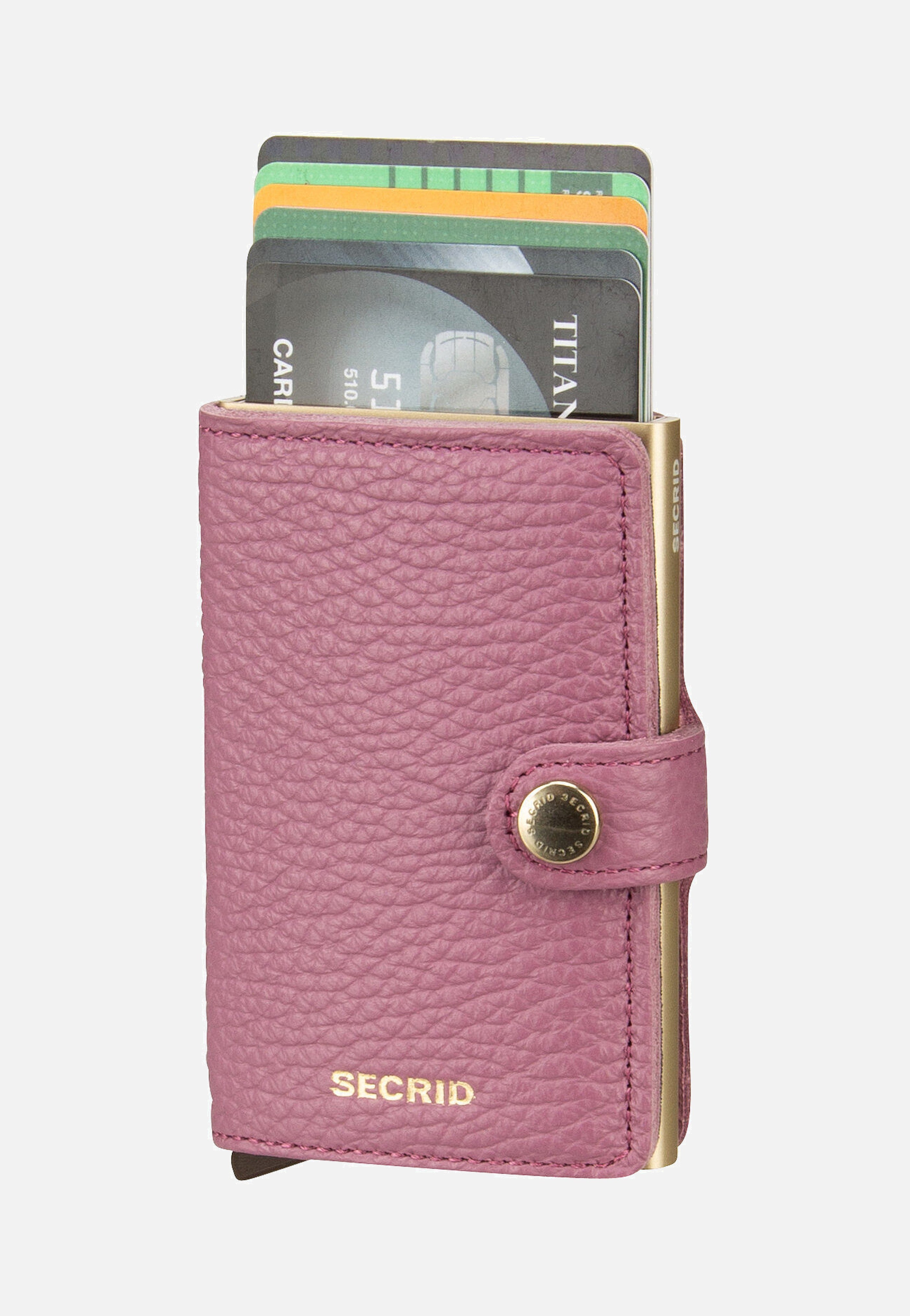 Secrid Miniwallet Pebble Orchid Portemonnaie