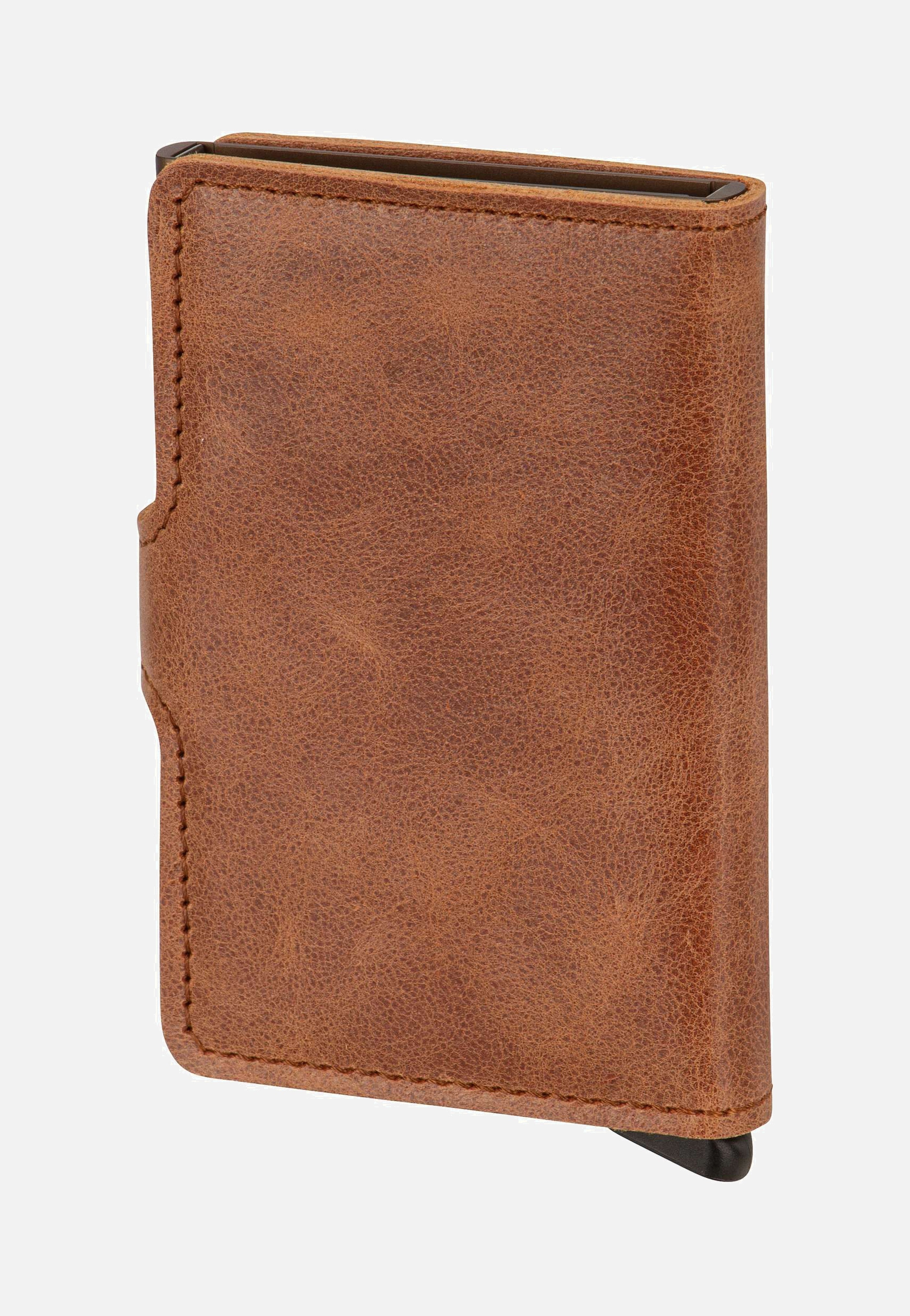 Secrid Miniwallet Vintage Cognac-Brown Portemonnaie