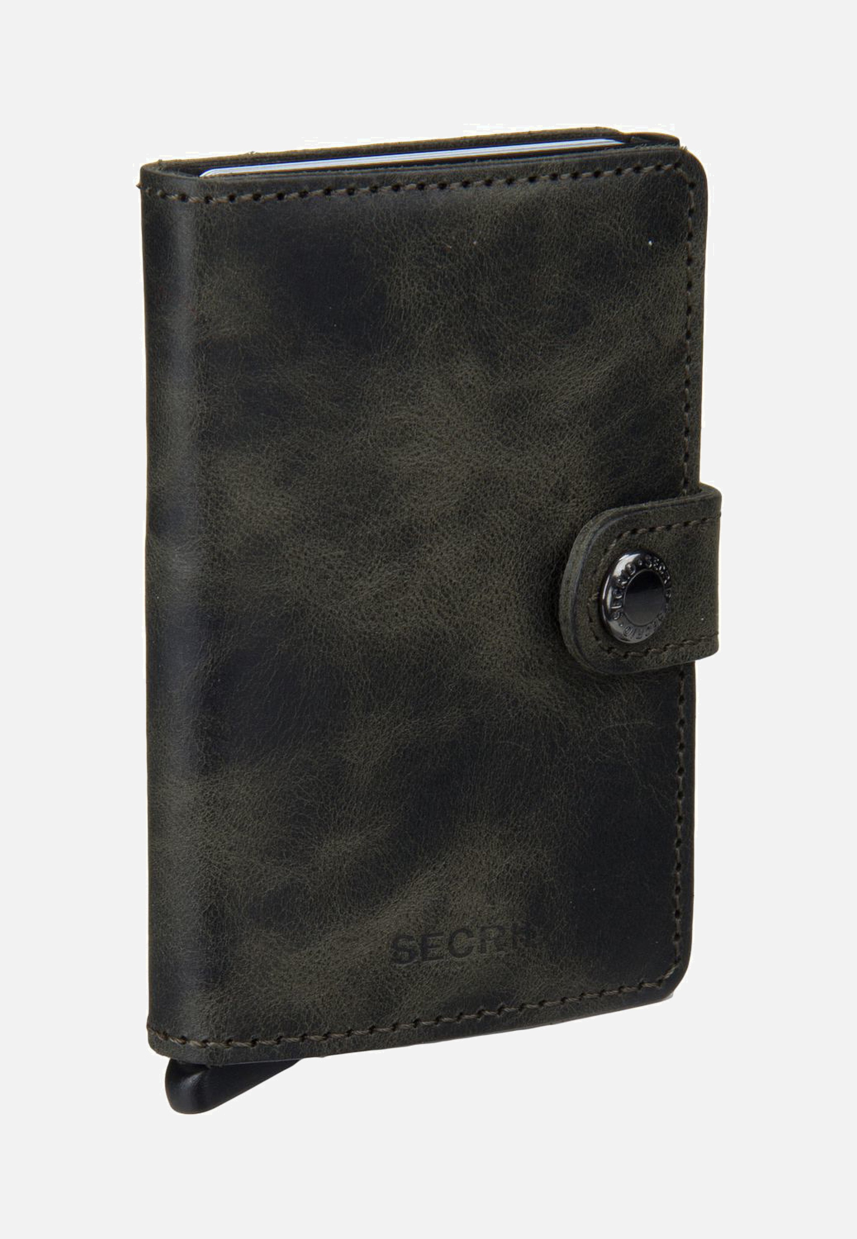 Secrid Miniwallet Vintage Olive-Black Portemonnaie