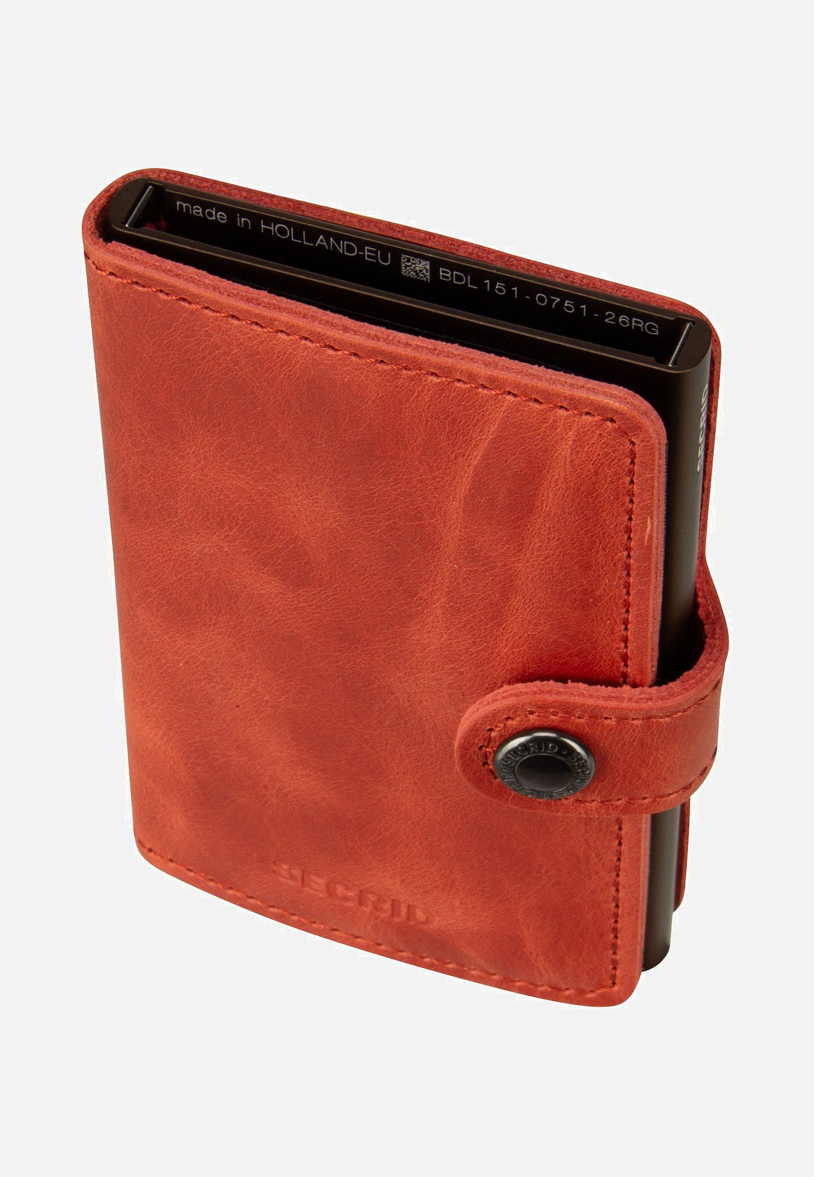 Secrid Miniwallet Vintage Orange Portemonnaie