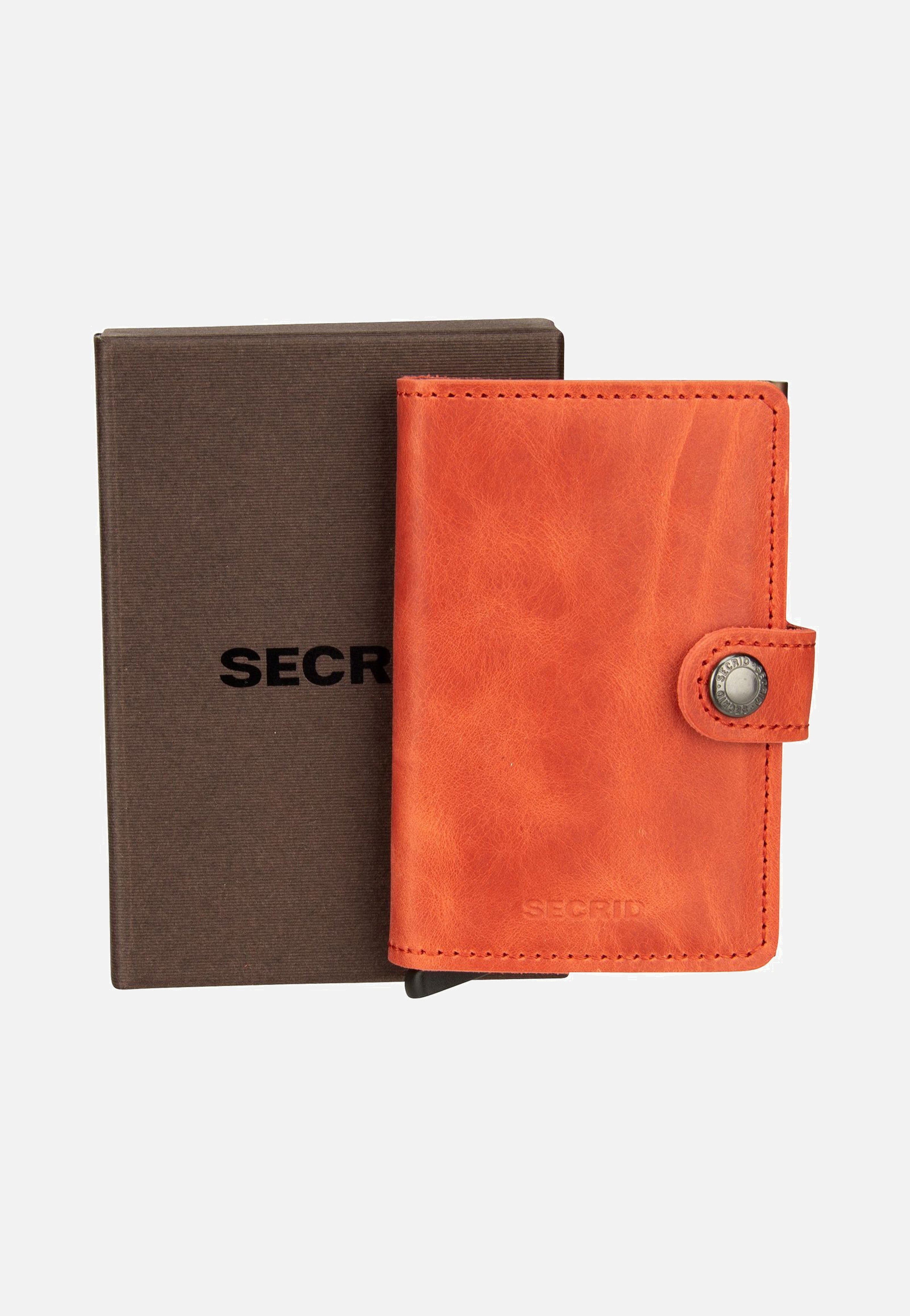 Secrid Miniwallet Vintage Orange Portemonnaie