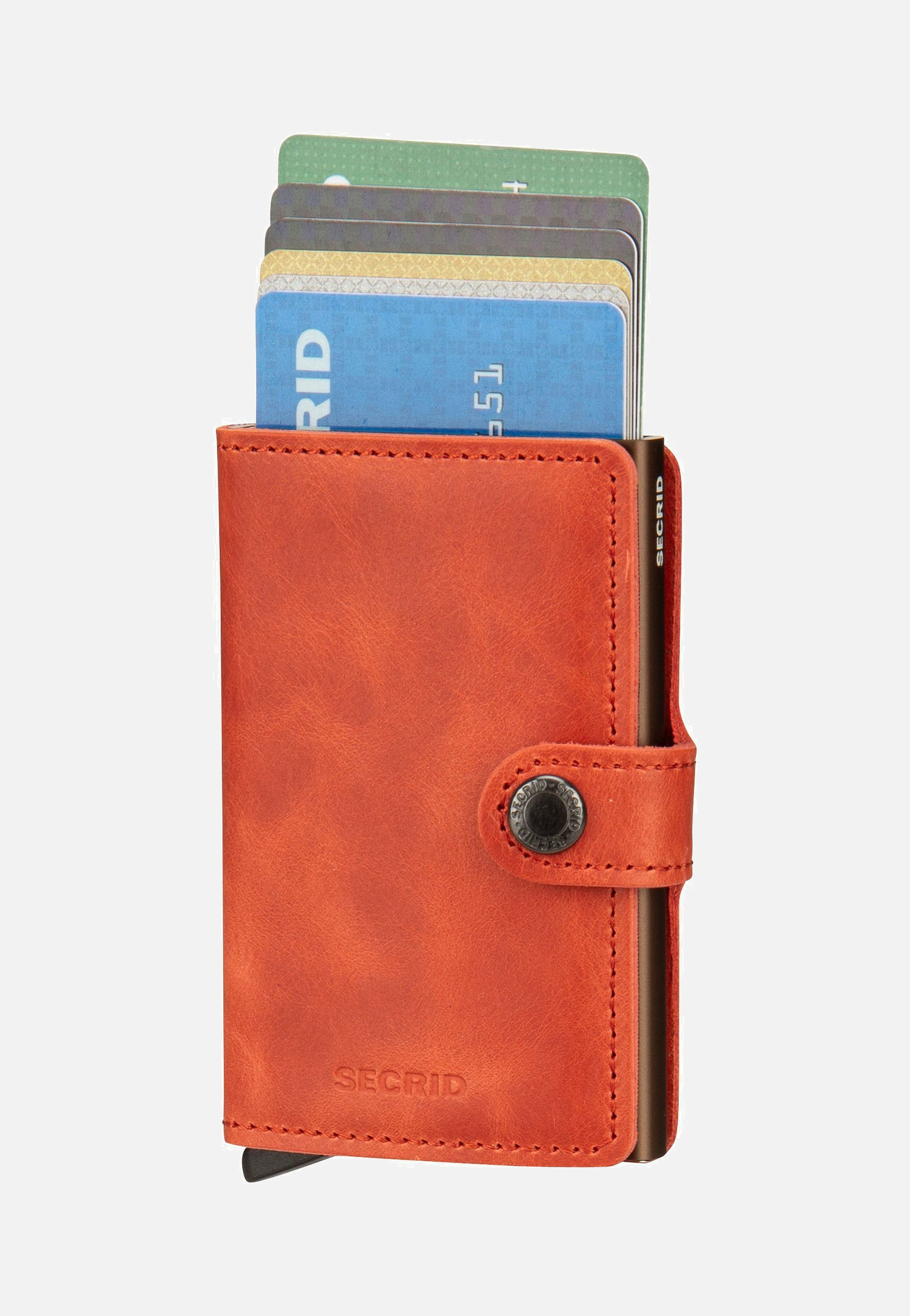 Secrid Miniwallet Vintage Orange Portemonnaie