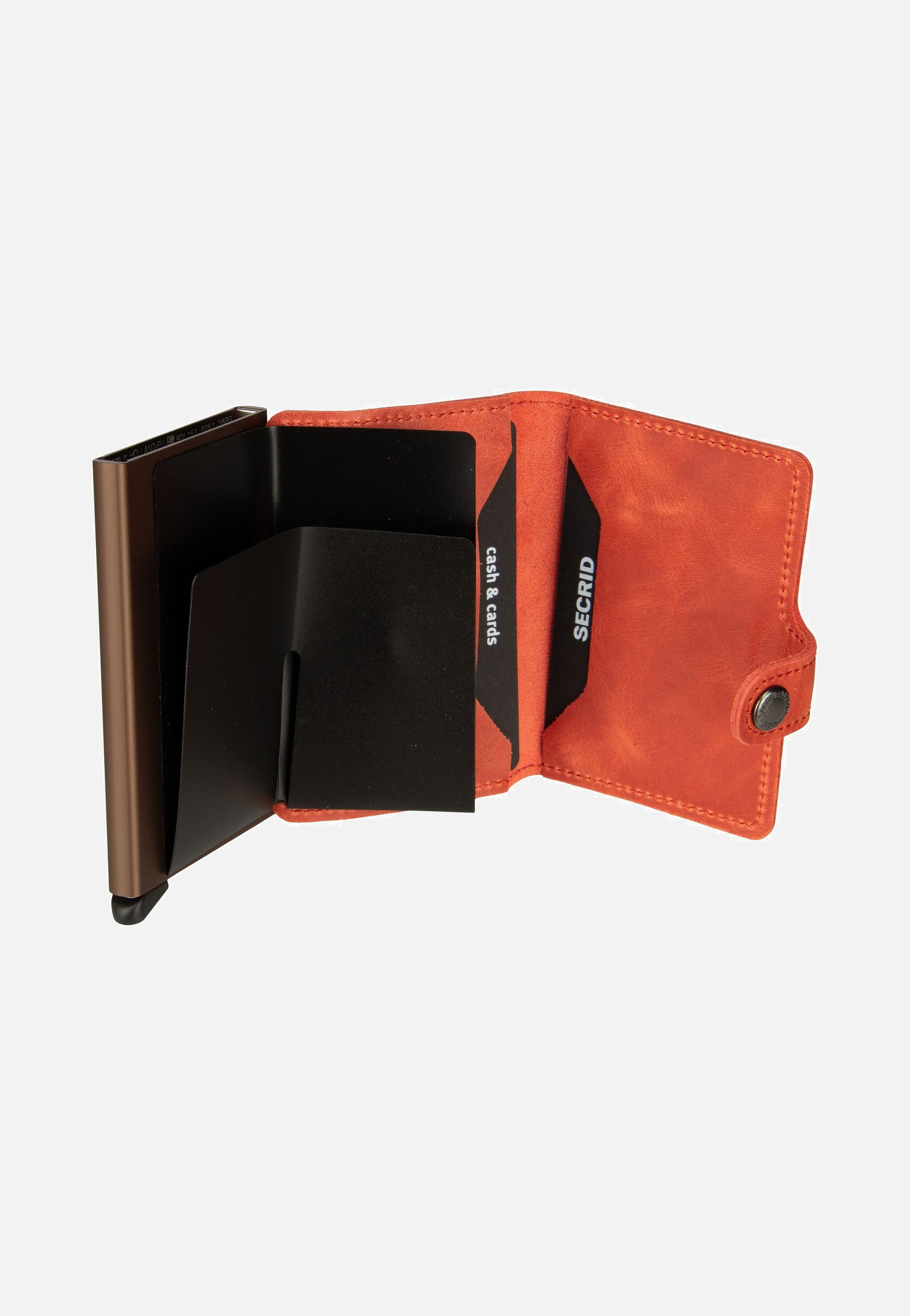 Secrid Miniwallet Vintage Orange Portemonnaie