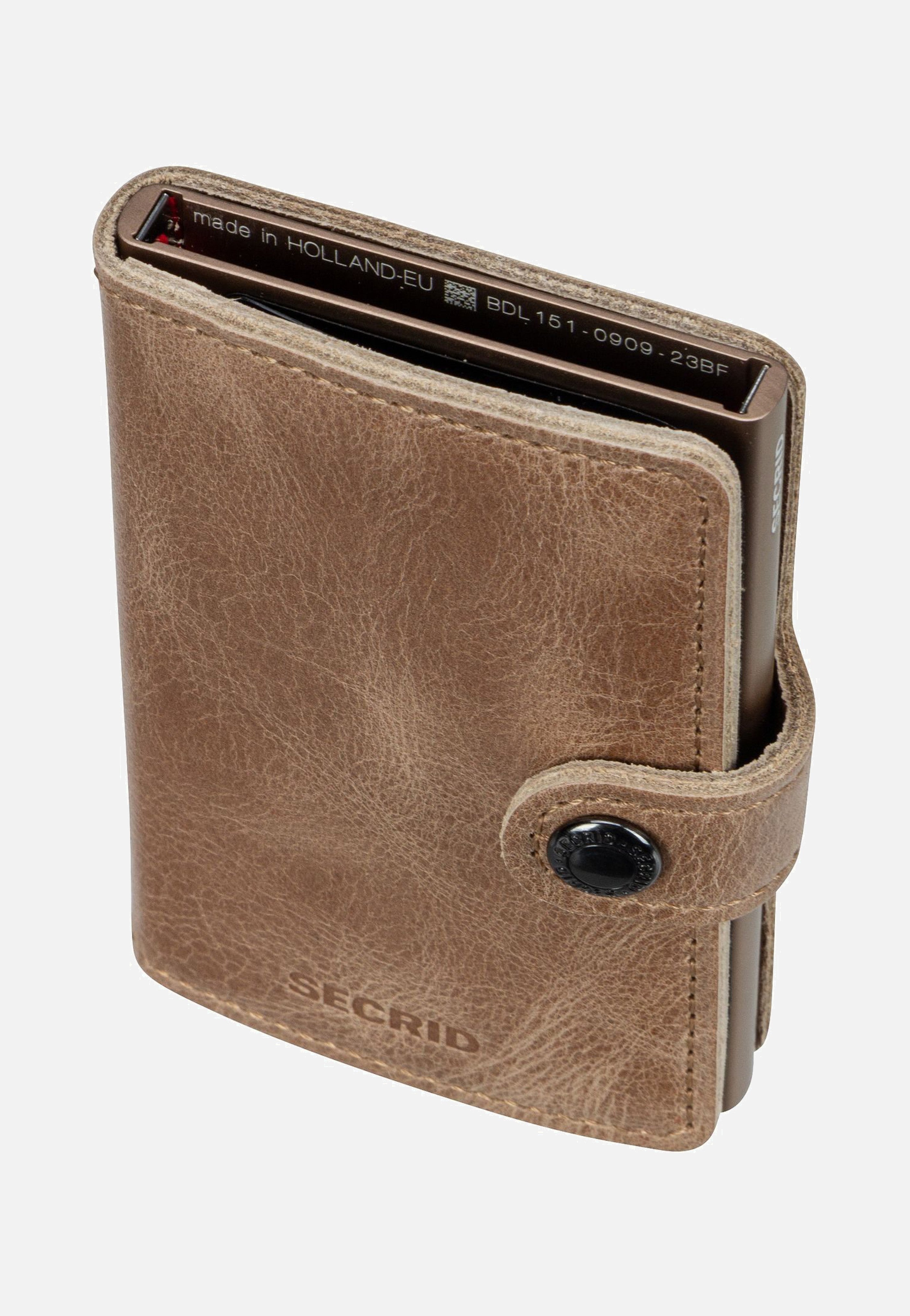 Secrid Miniwallet Vintage Taupe Portemonnaie