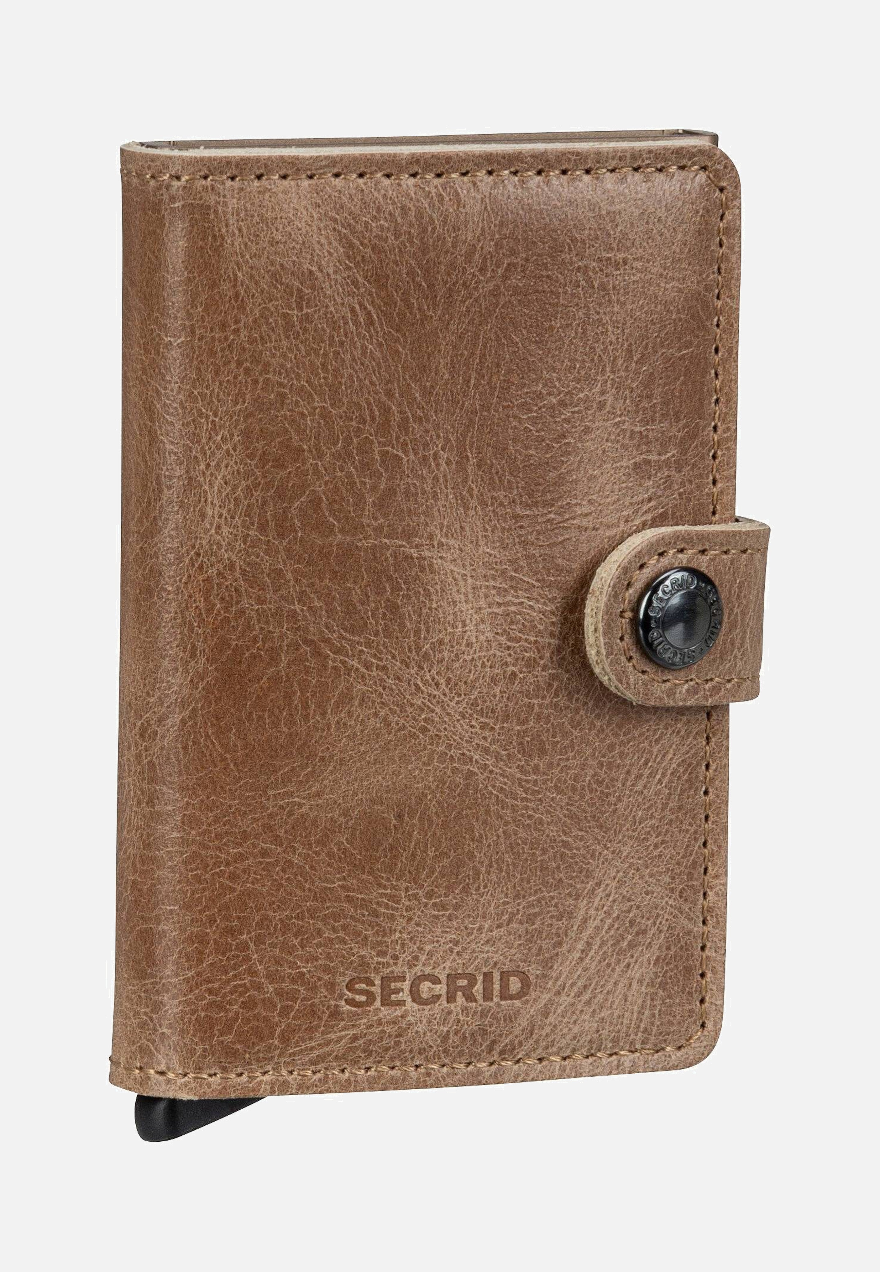 Secrid Miniwallet Vintage Taupe Portemonnaie