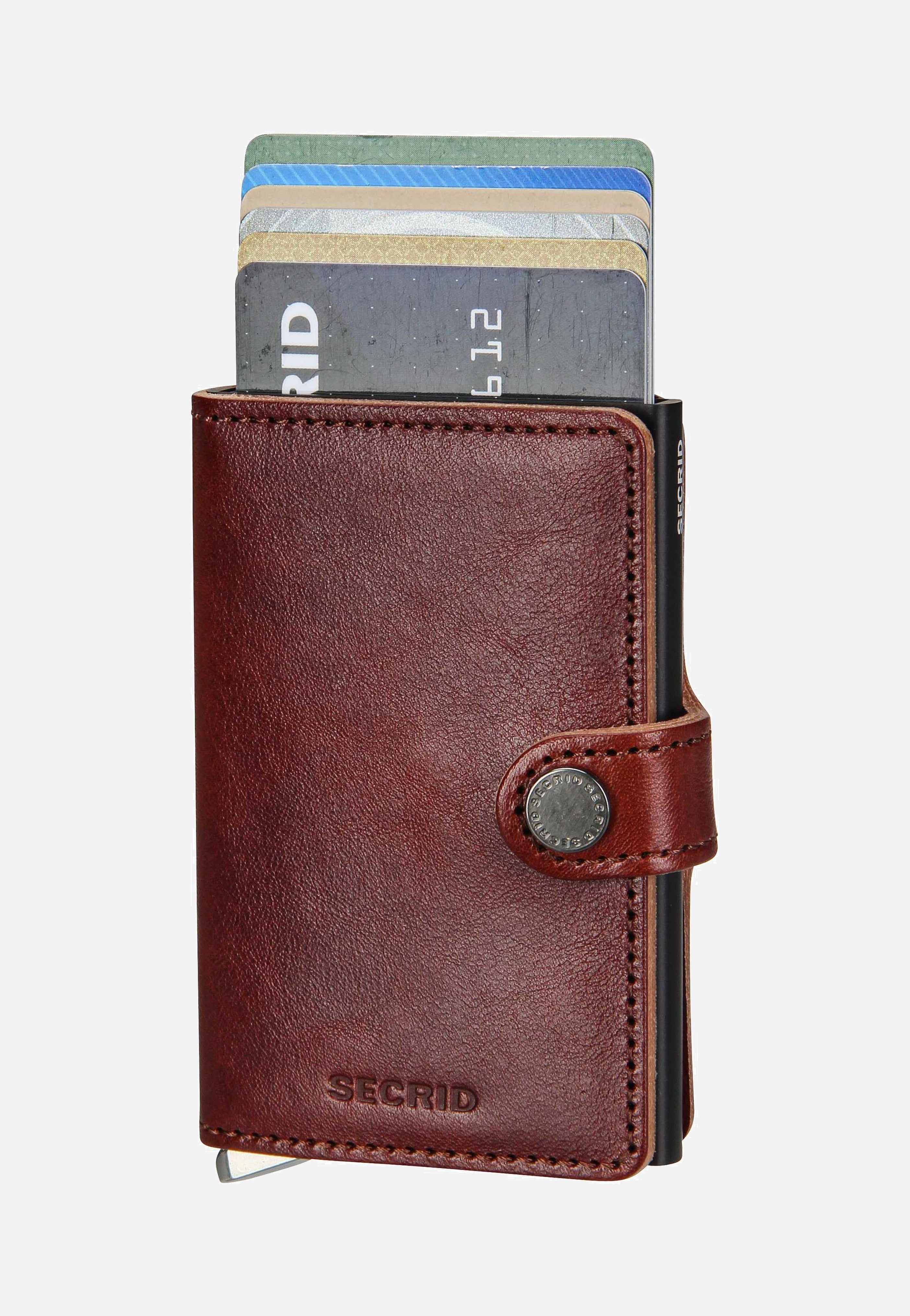 Secrid Premium Miniwallet Basco Brown Portemonnaie