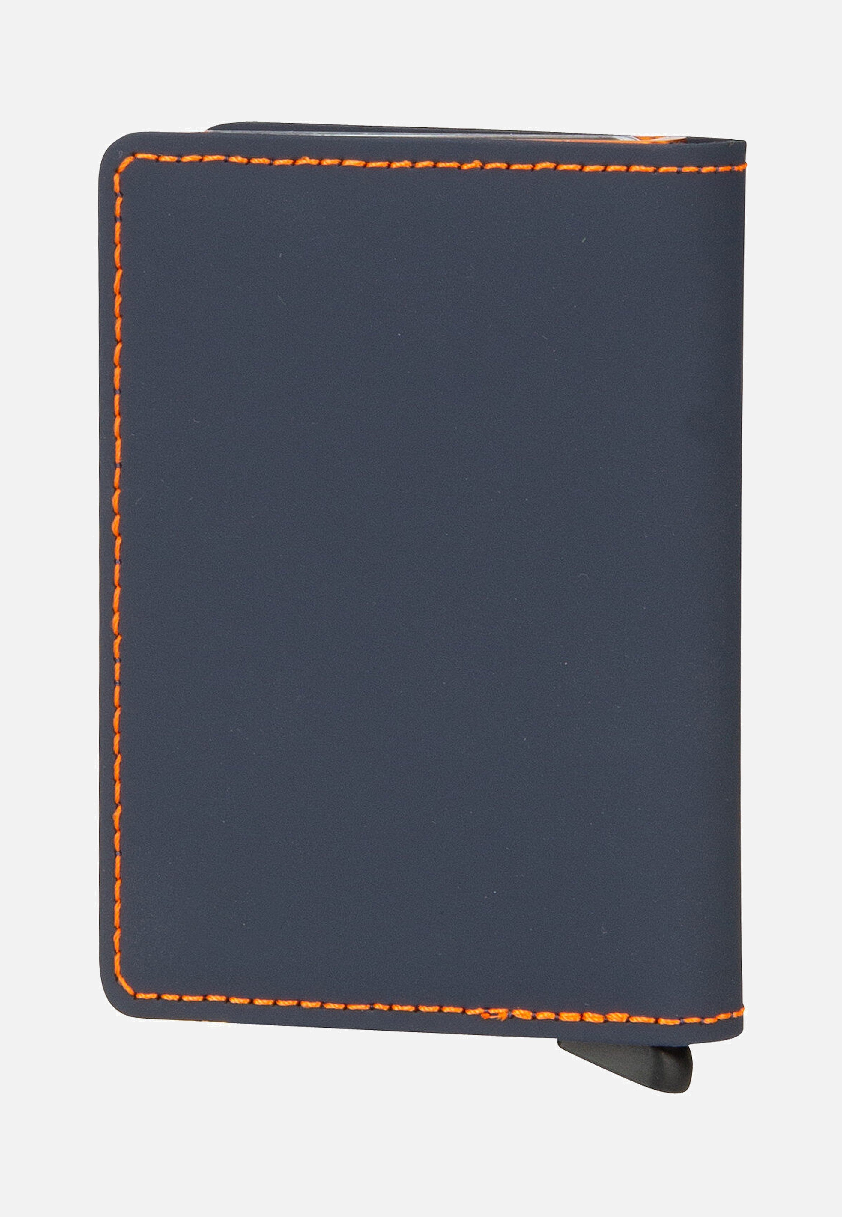 Secrid - Slimwallet Matte Night Blue-Orange - Wallet | Neutral-Image
