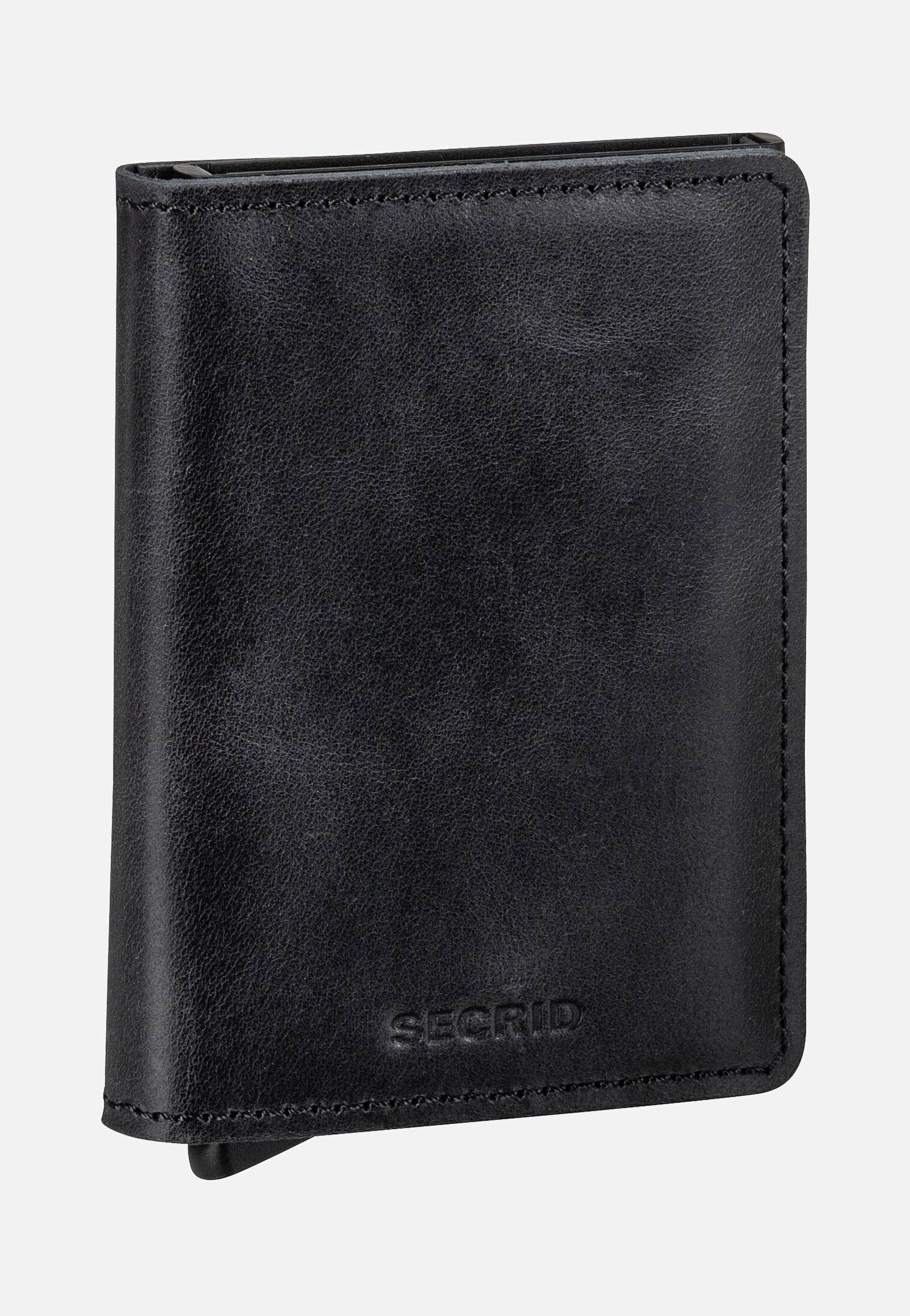Secrid Slimwallet Vintage Black Portemonnaie