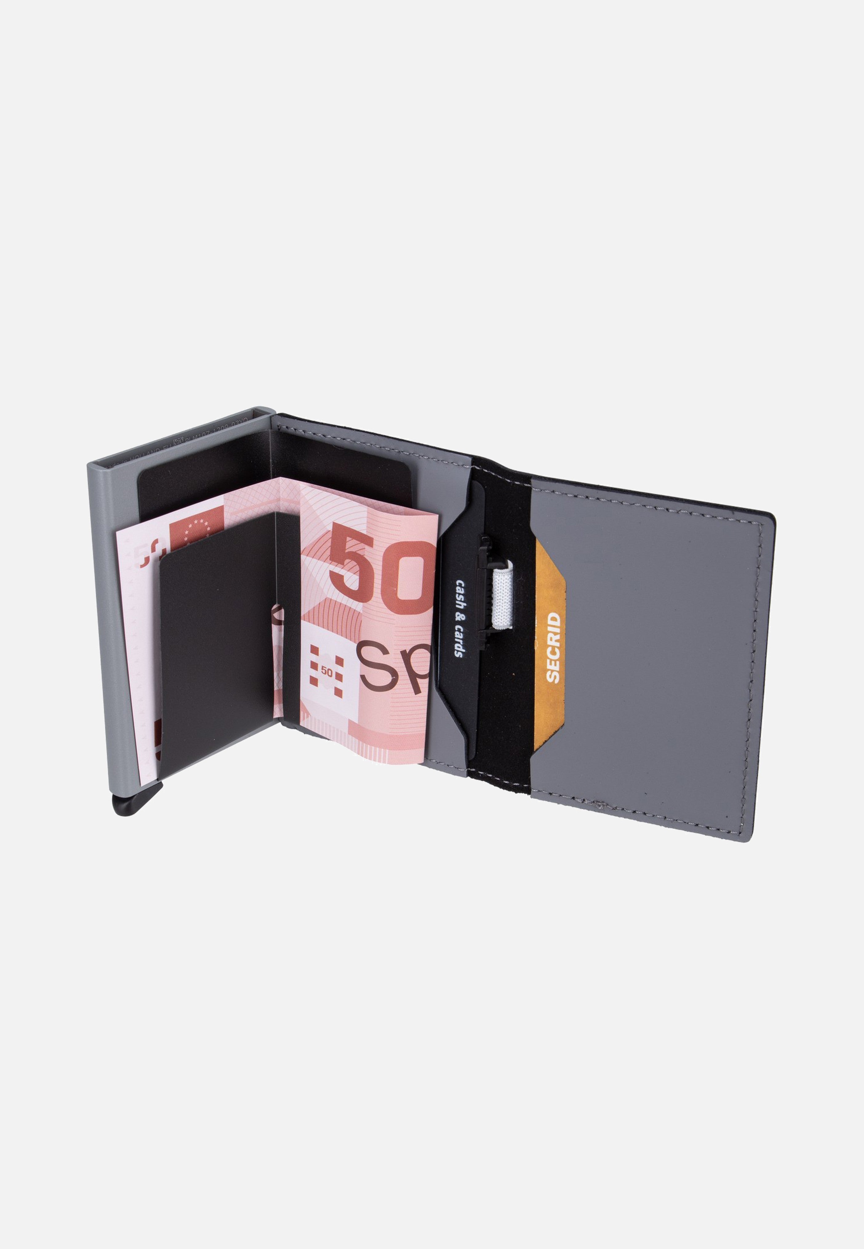 Secrid Bandwallet Matte Grey-Grey Portemonnaie
