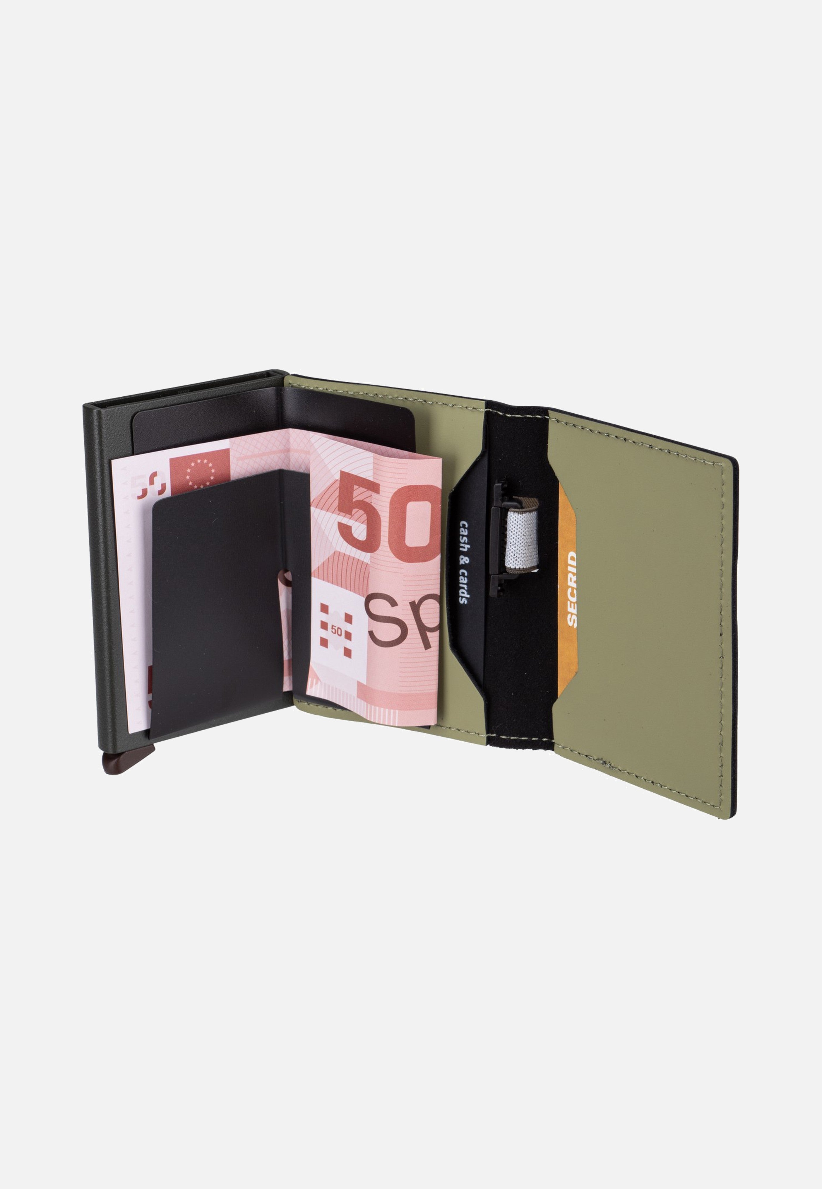 Secrid Bandwallet Matte Leaf-Khaki Portemonnaie