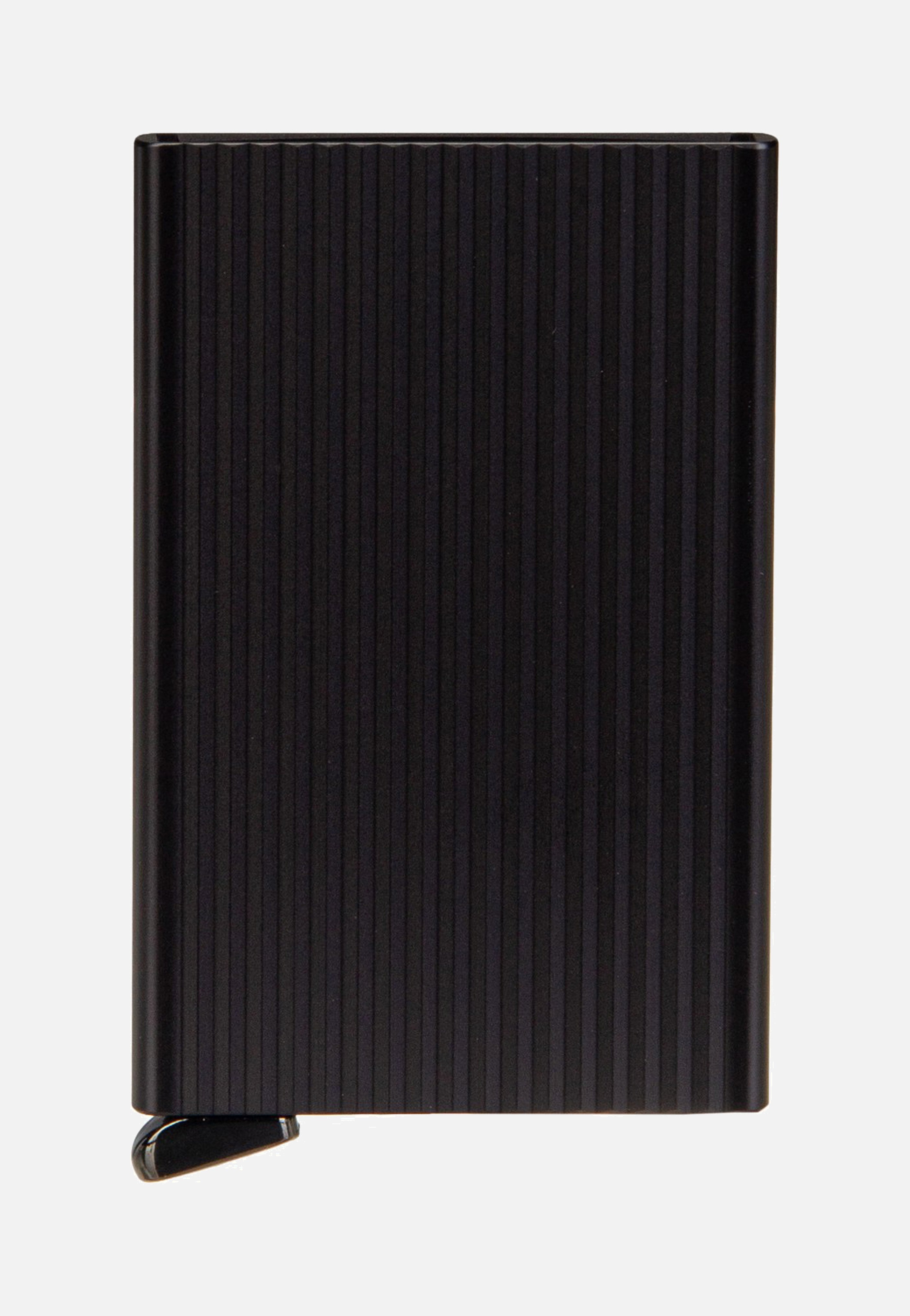 Secrid Cardprotector Fluted Black+ Card Holder