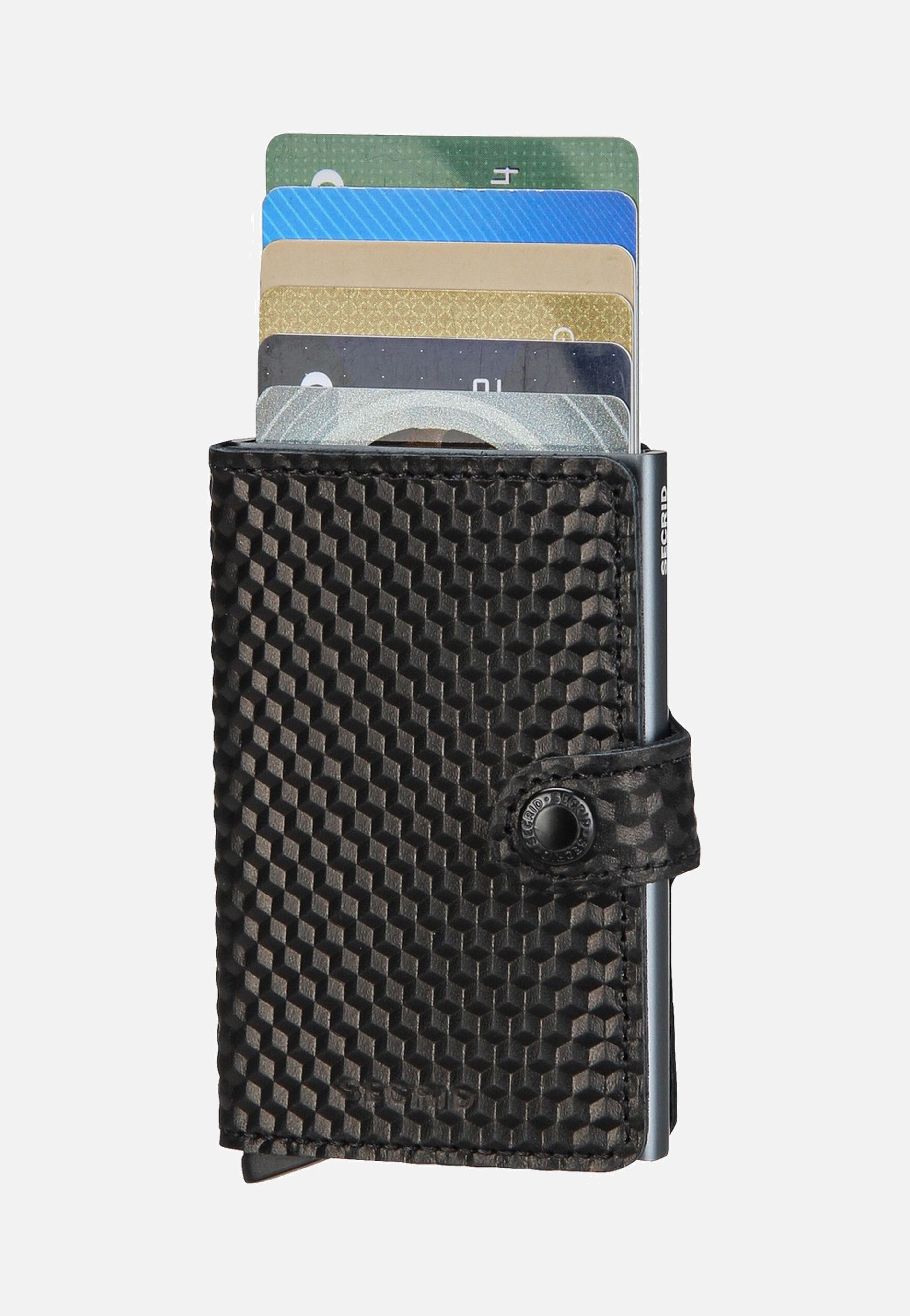 Secrid Miniwallet Cubic Black-Titanium Wallet