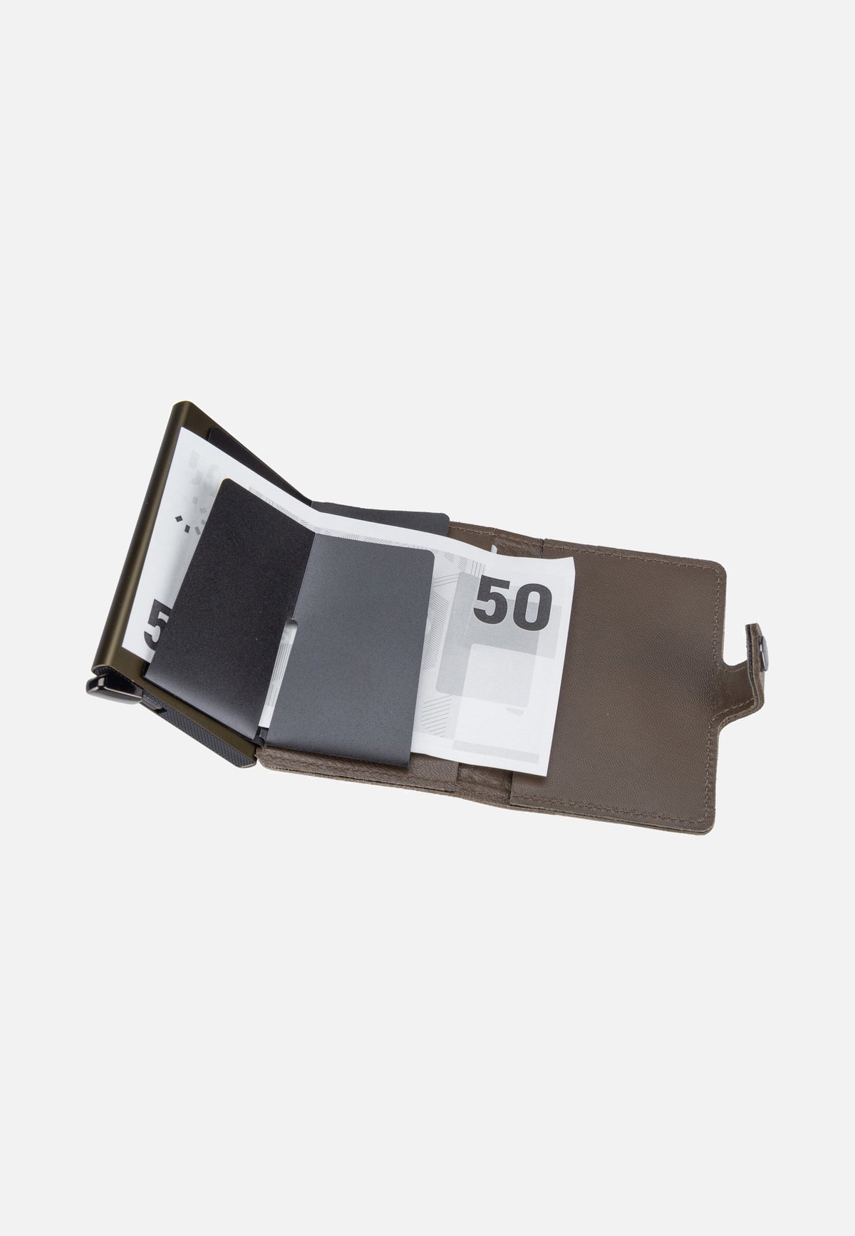 Secrid Miniwallet Emboss Lines Cedar+ Portemonnaie