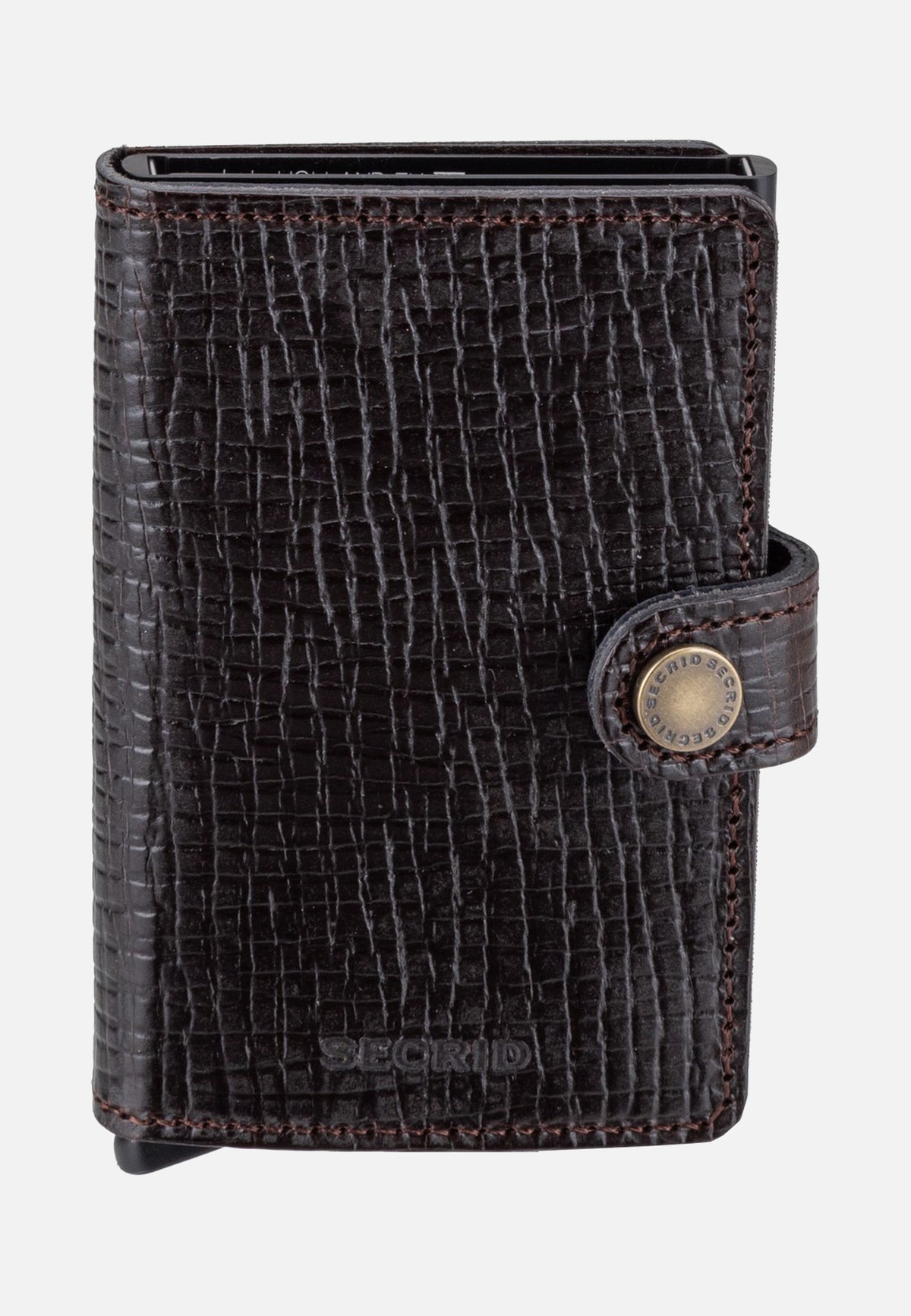 Secrid Miniwallet Palmellato Brown Portemonnaie