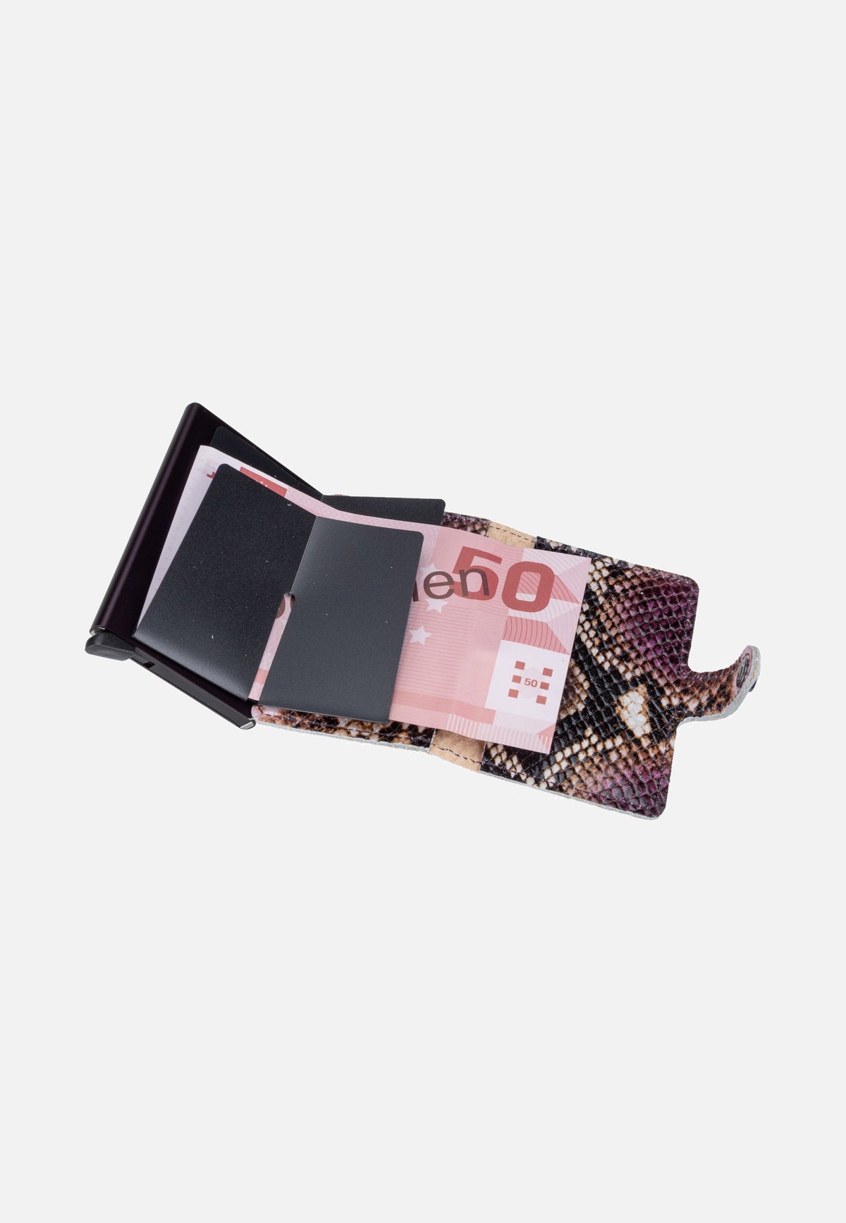 Secrid Miniwallet Serpent Purple Portemonnaie