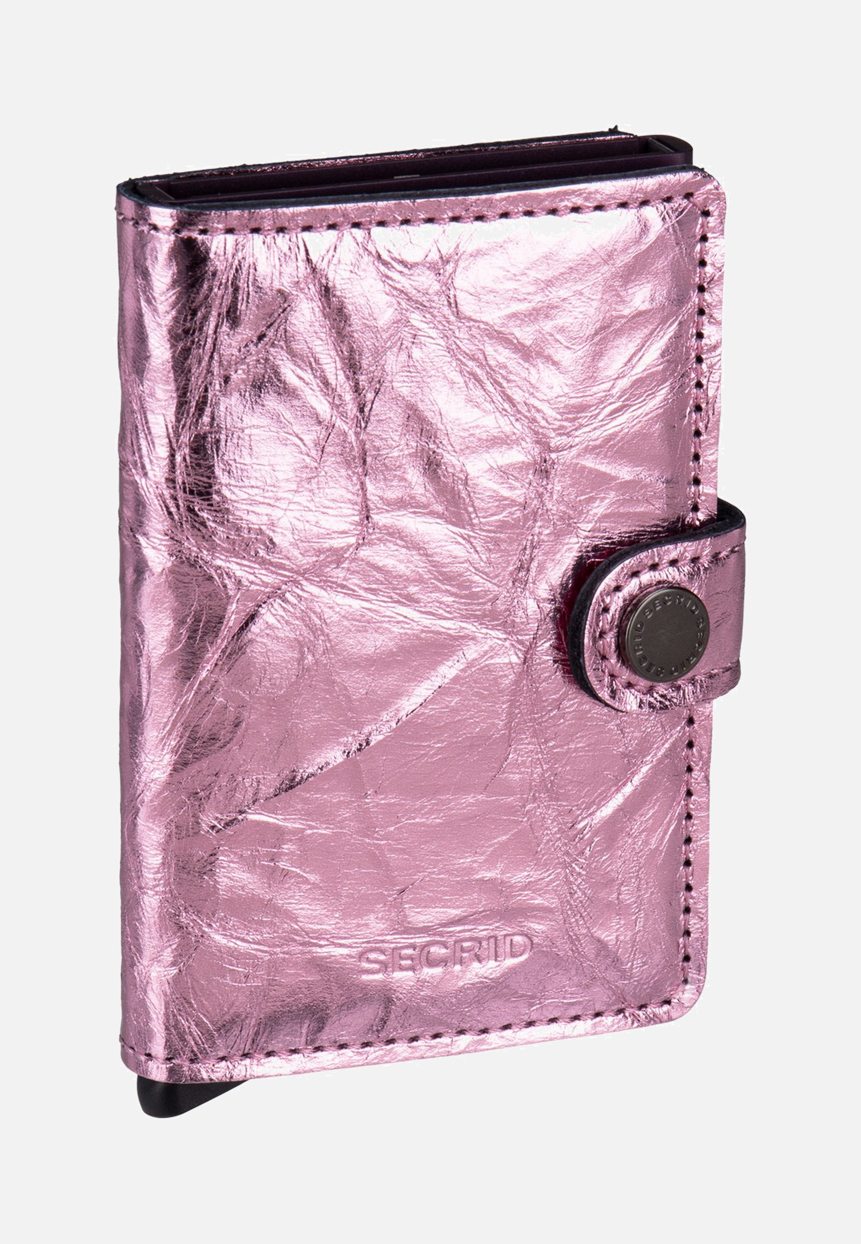 Secrid Miniwallet Crunch Pink Portemonnaie
