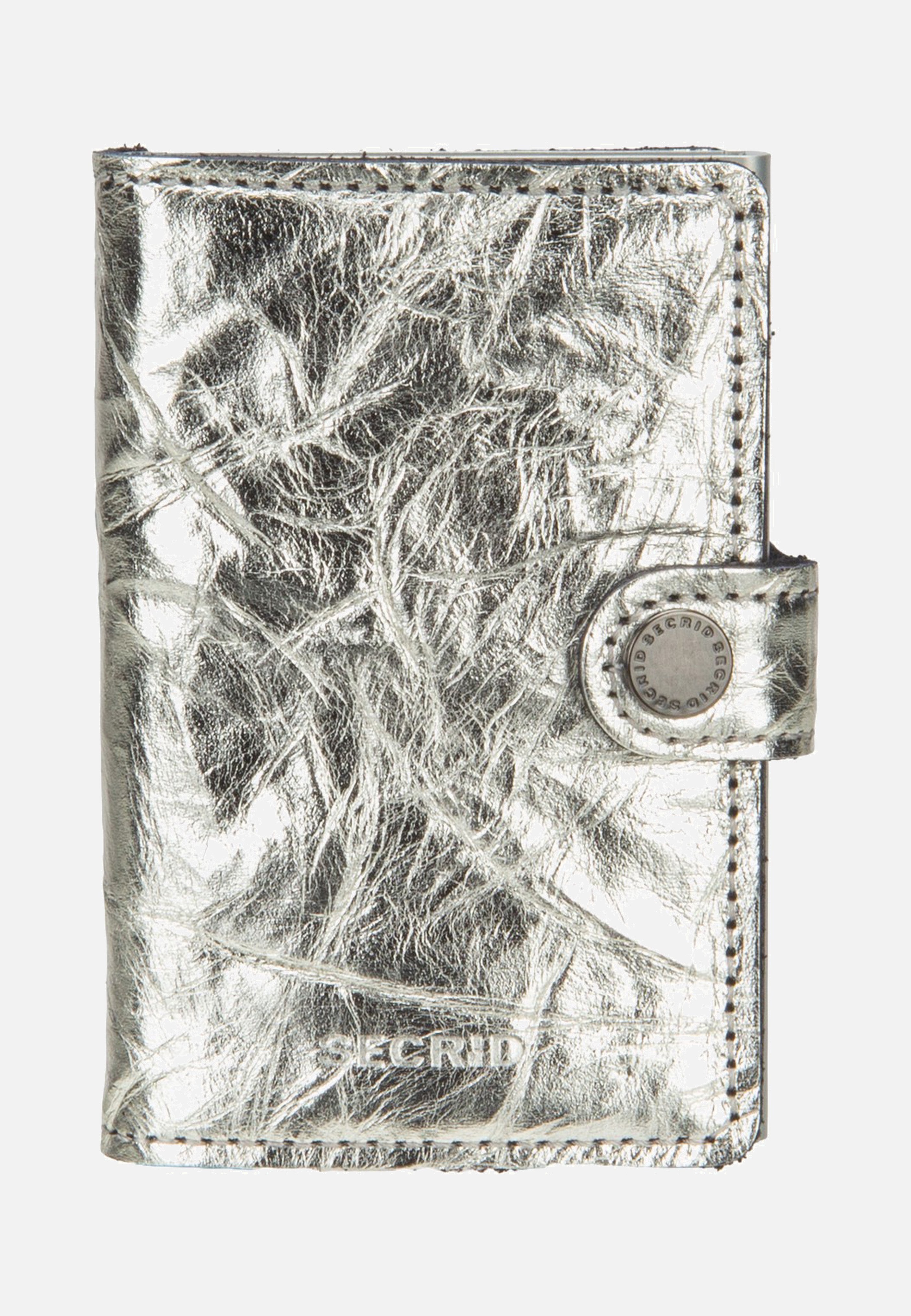 Secrid Miniwallet Crunch Silver Portemonnaie