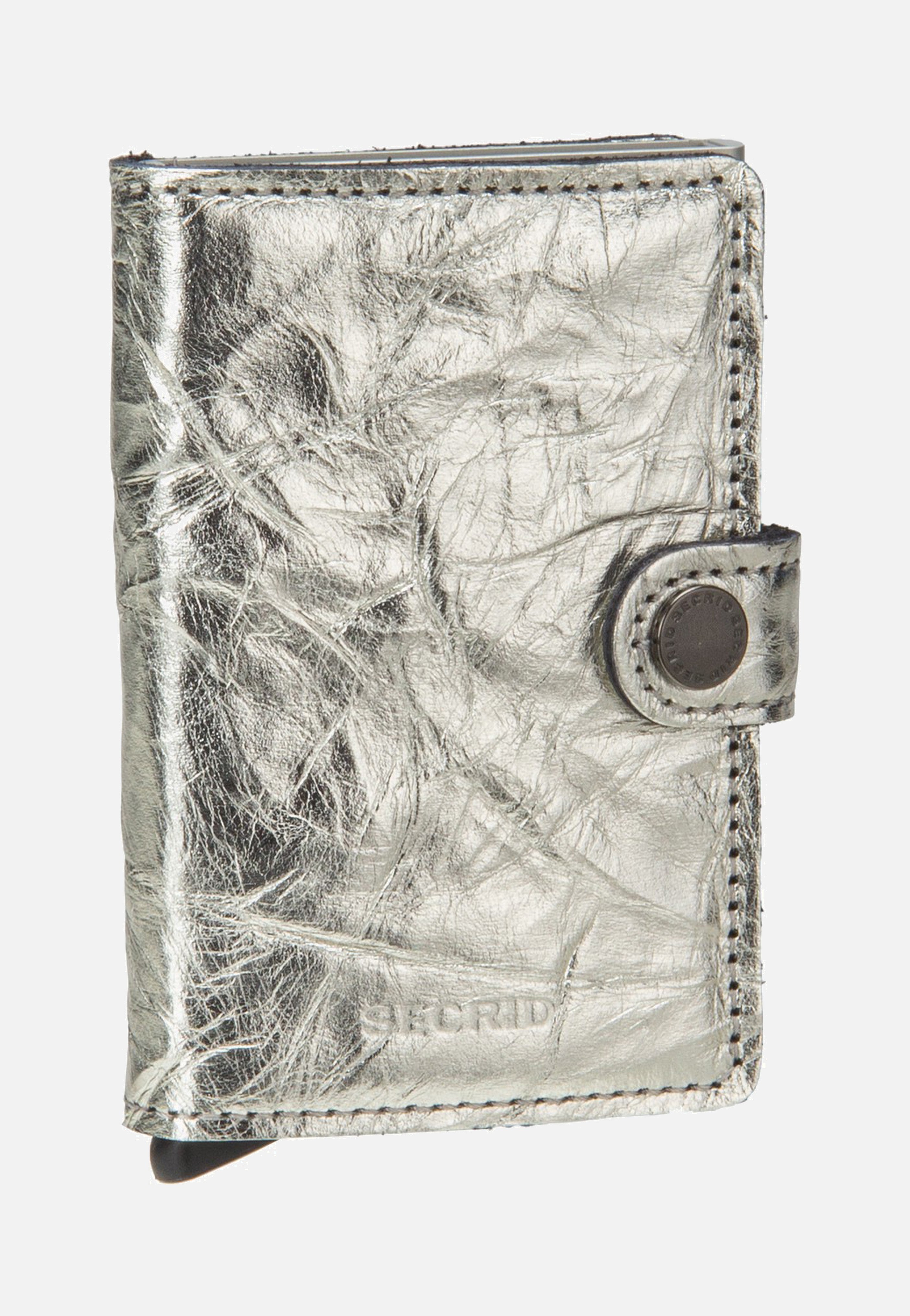 Secrid Miniwallet Crunch Silver Portemonnaie