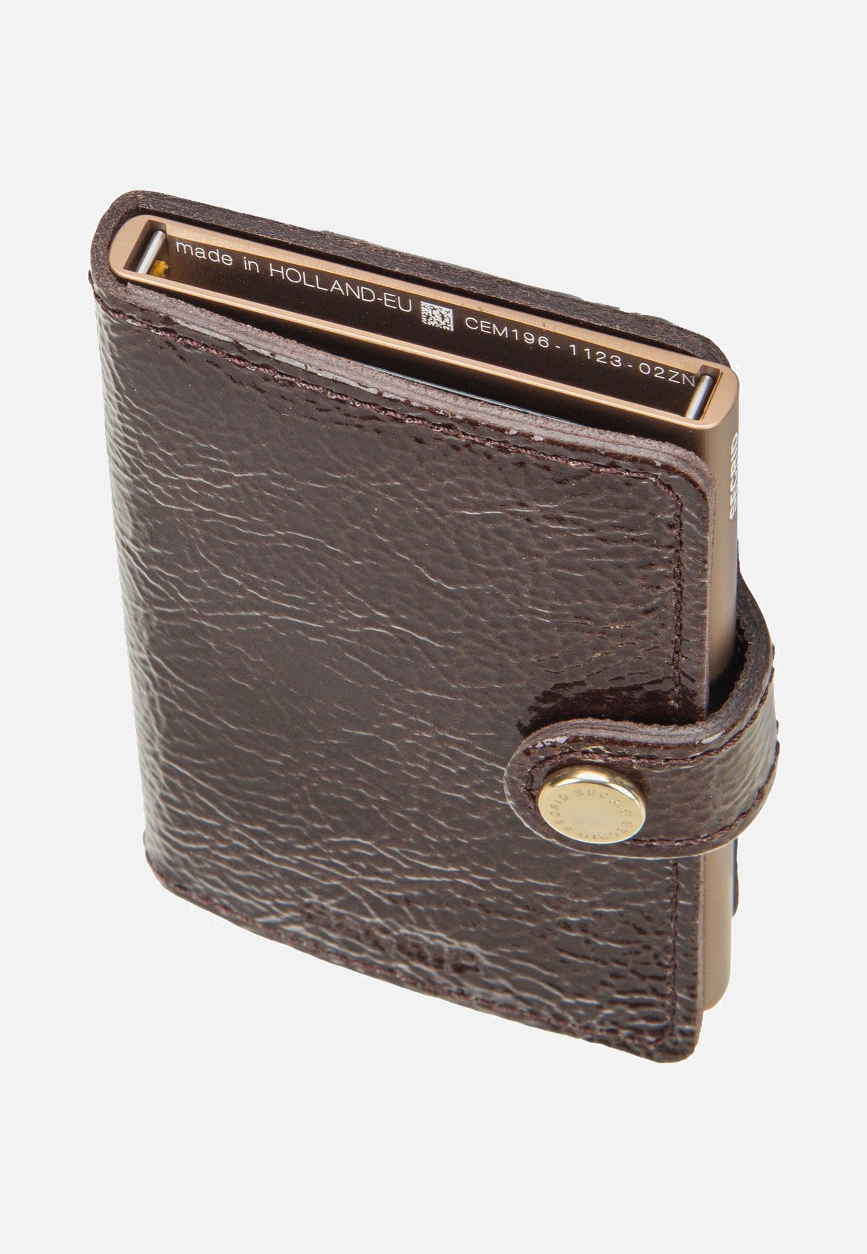 Secrid Miniwallet Naplak Mahogany+ Portemonnaie