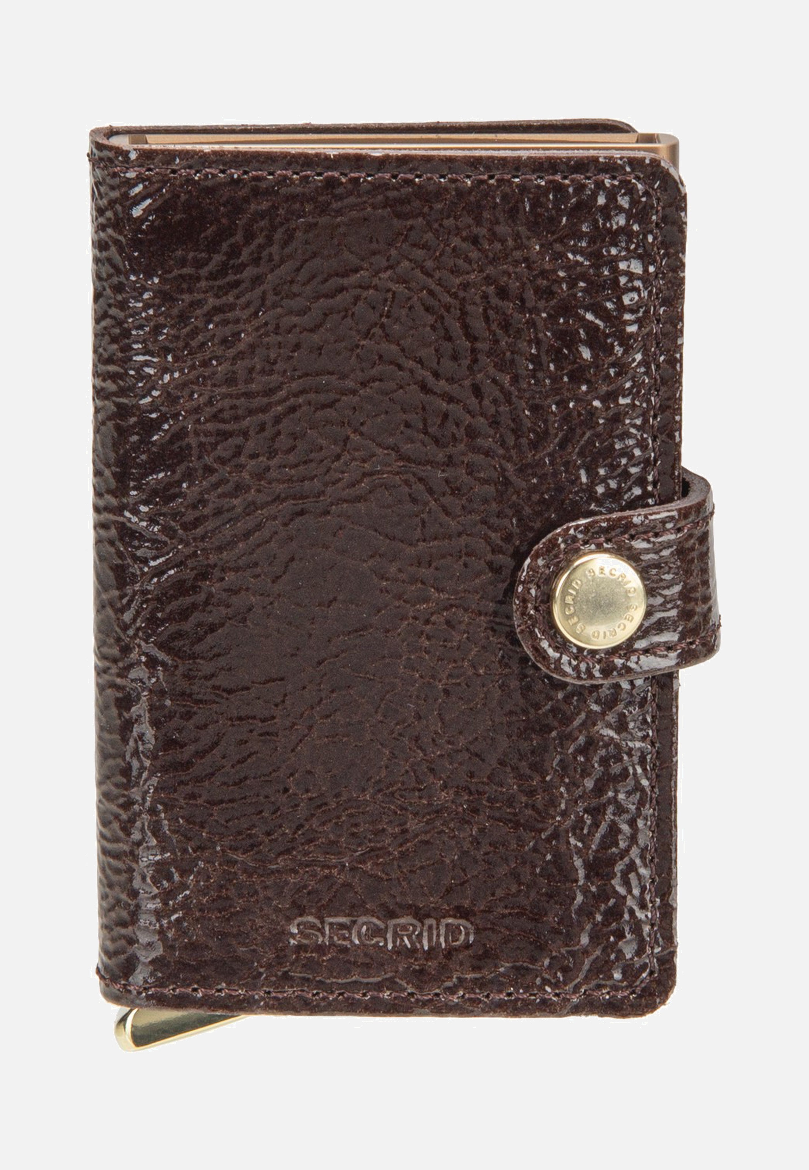 Secrid Miniwallet Naplak Mahogany+ Portemonnaie