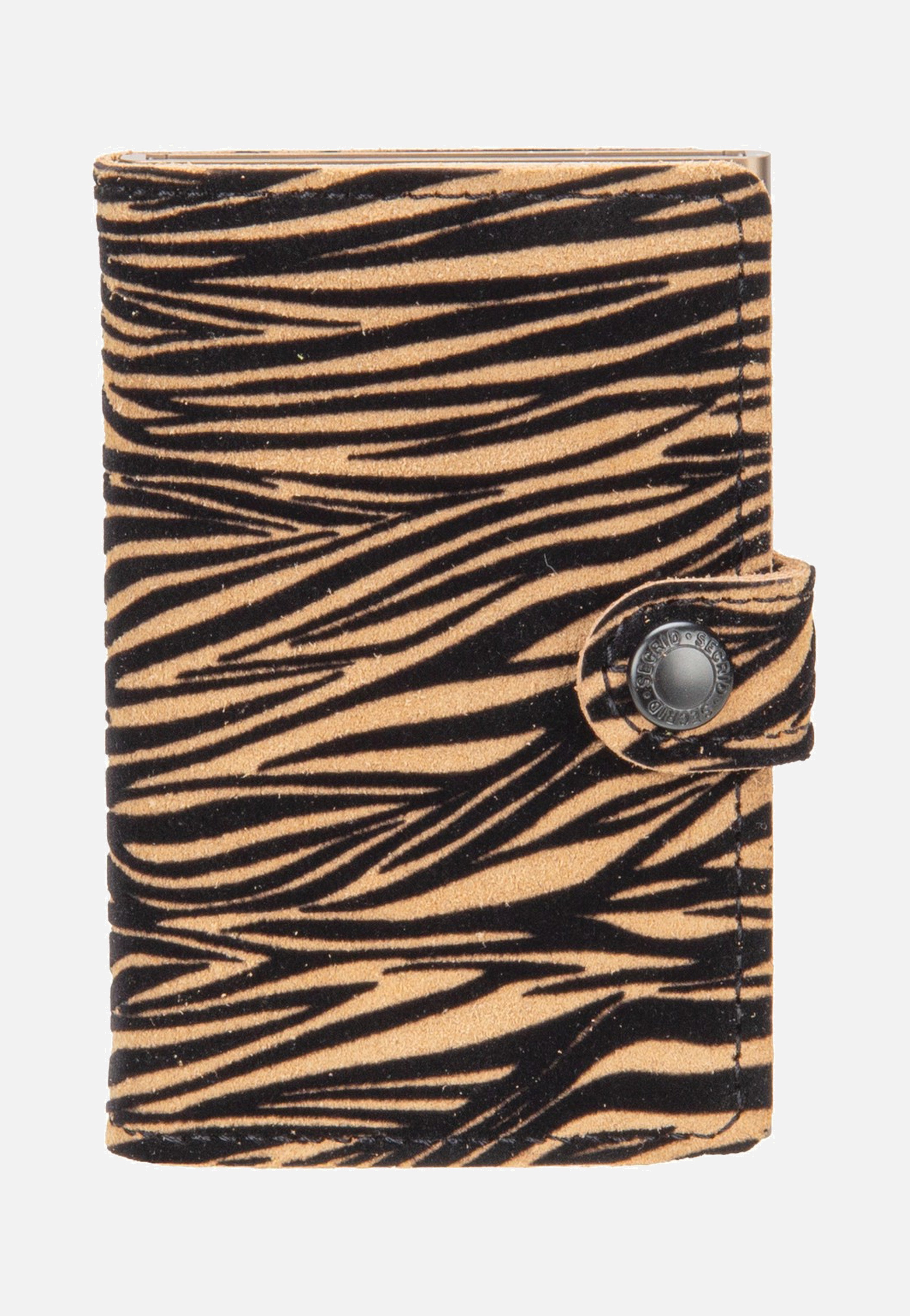 Secrid Miniwallet Zebra Beige Portemonnaie