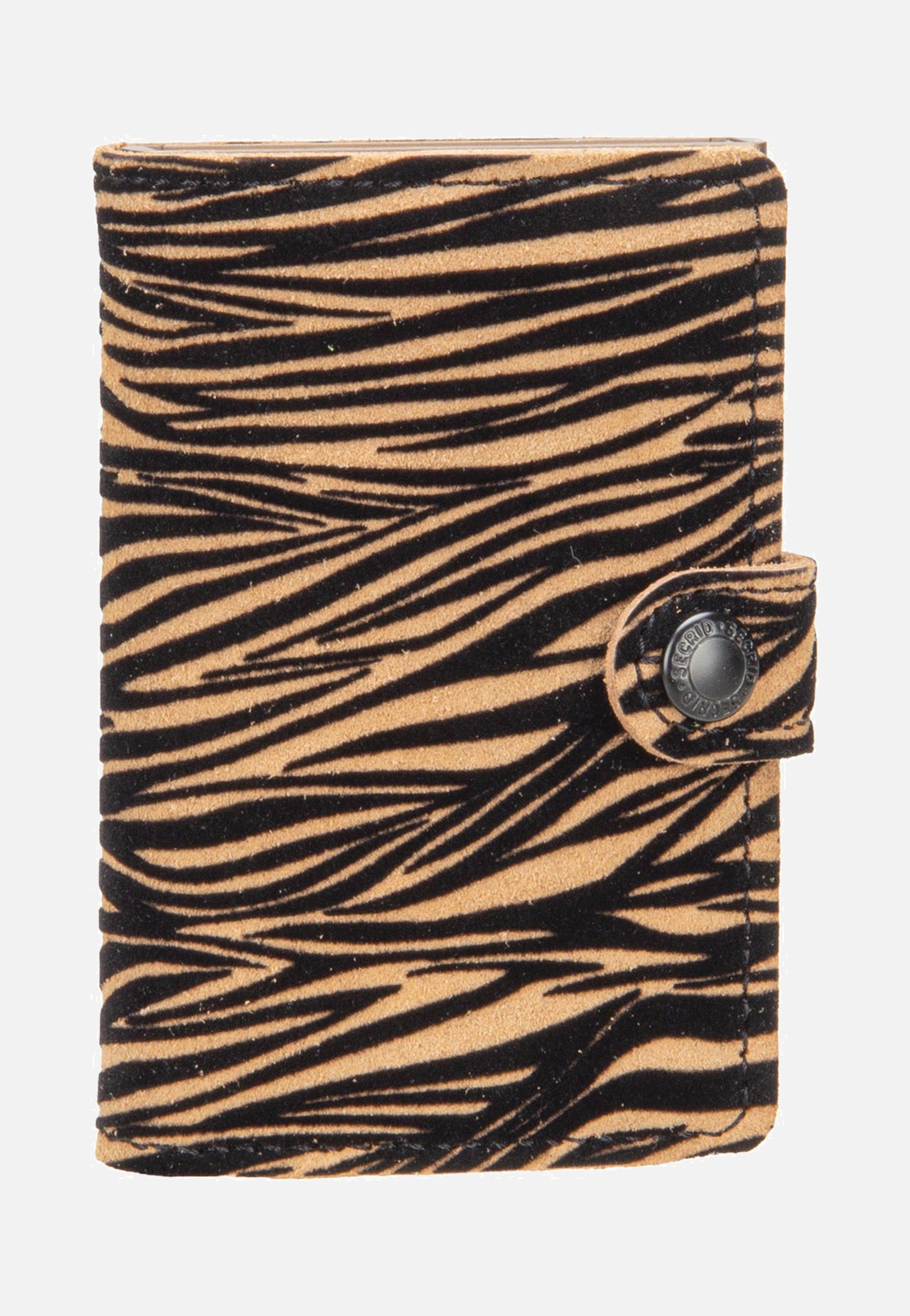 Secrid Miniwallet Zebra Beige Portemonnaie