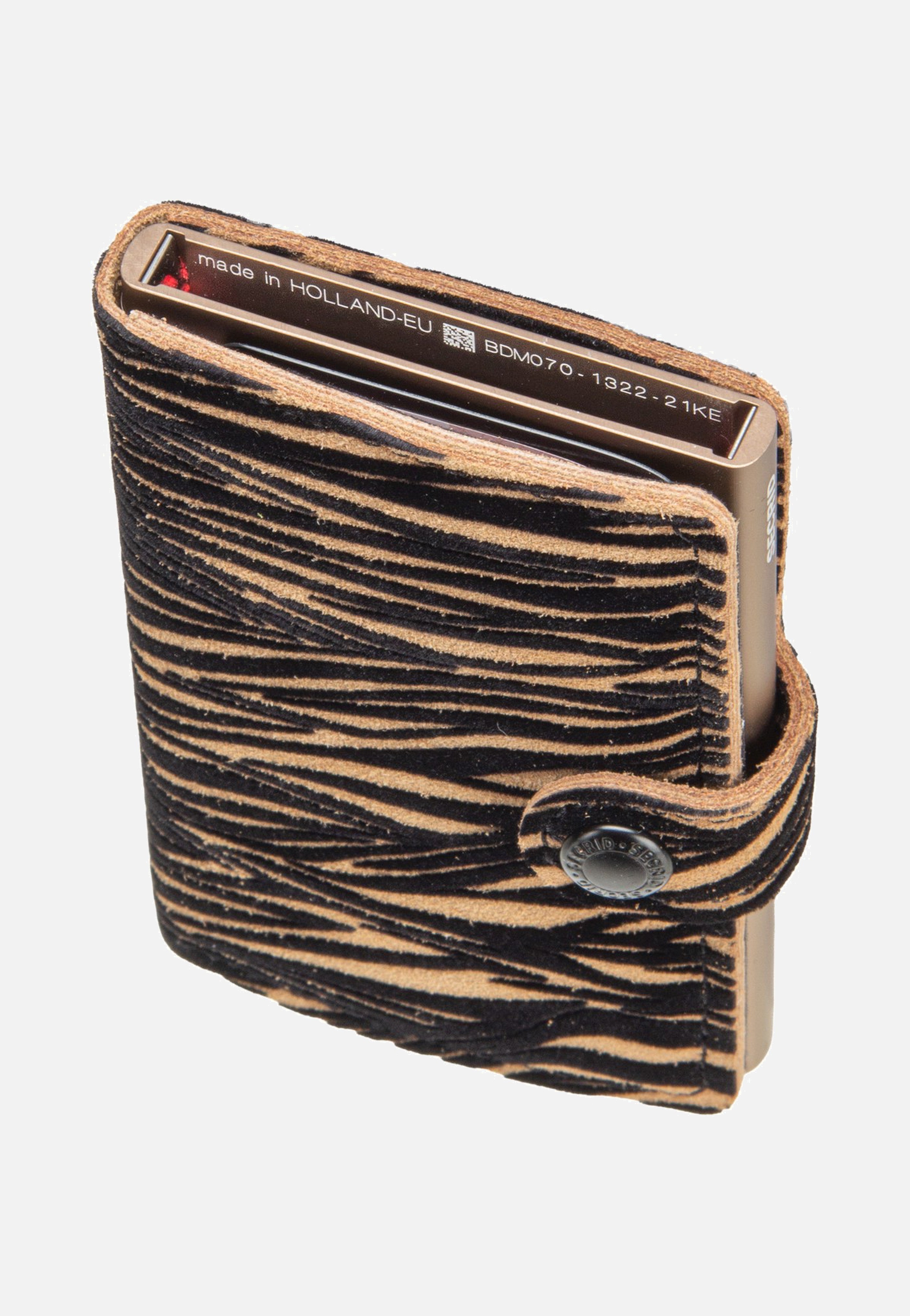Secrid Miniwallet Zebra Beige Portemonnaie