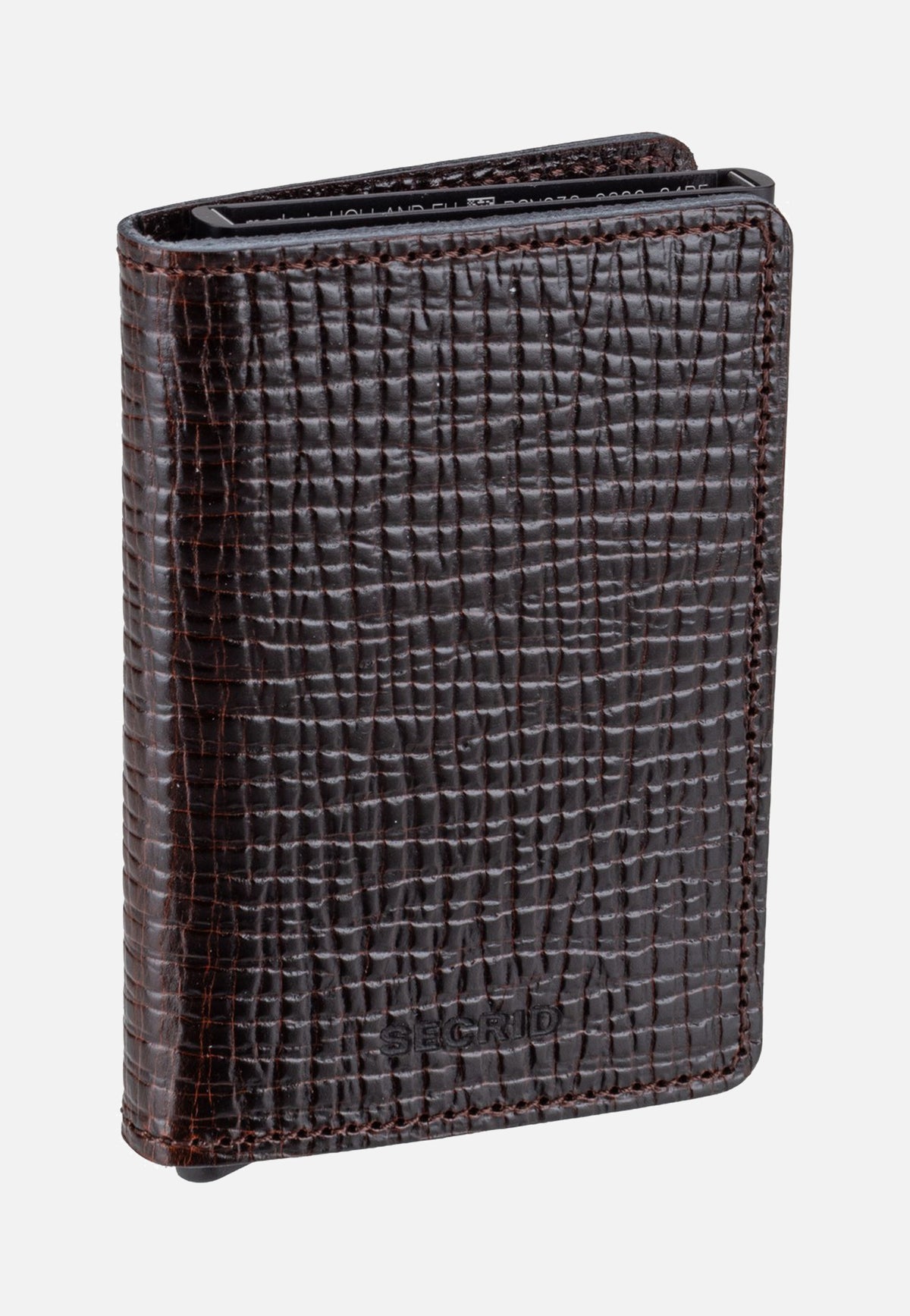 Secrid Slimwallet Palmellato Brown Portemonnaie